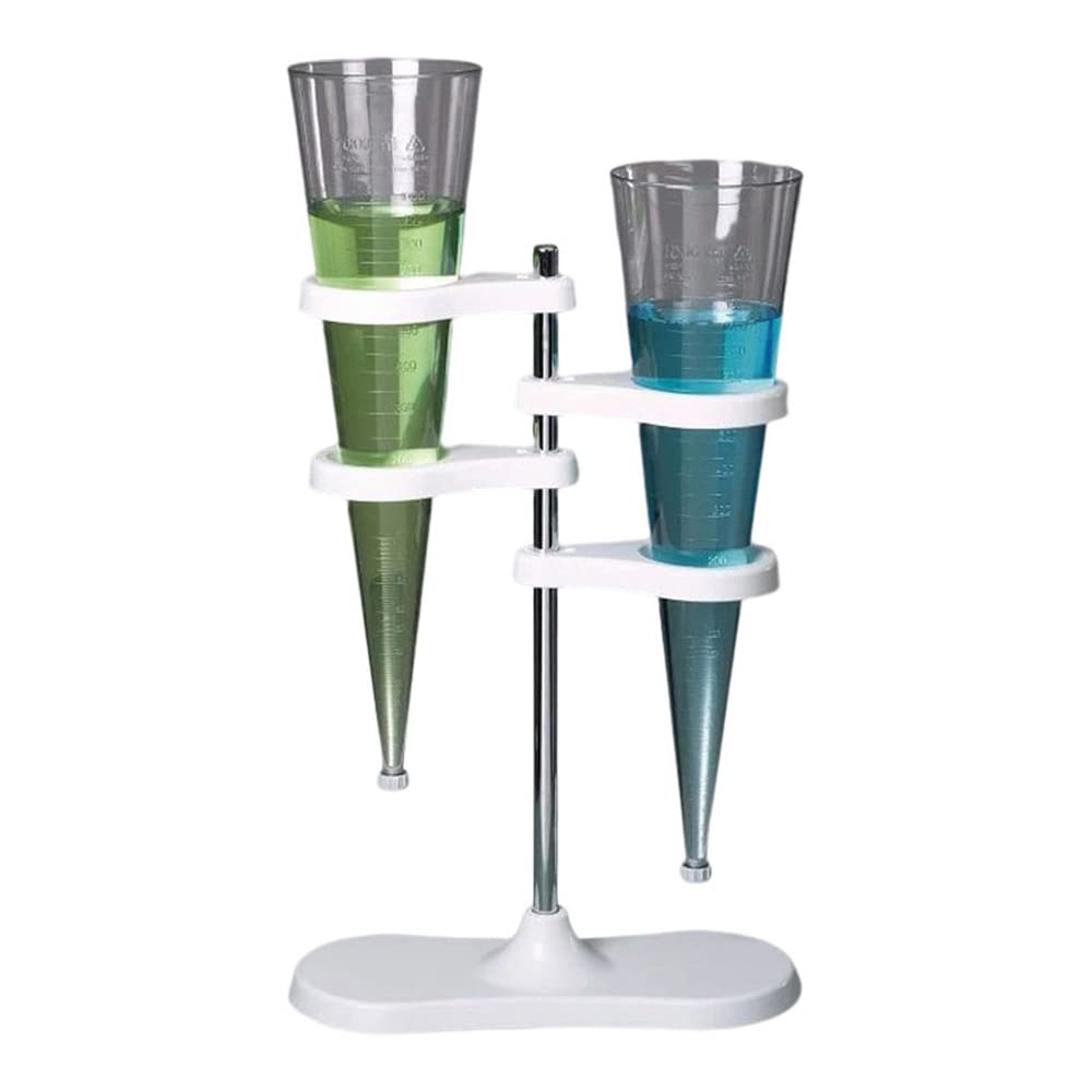 Bürkle 7118-2000 Stand for Imhoff Sedimentation Funnel, 450mm Height - Laboratory Equipment for Water Quality Testing & Wastewater Analysis