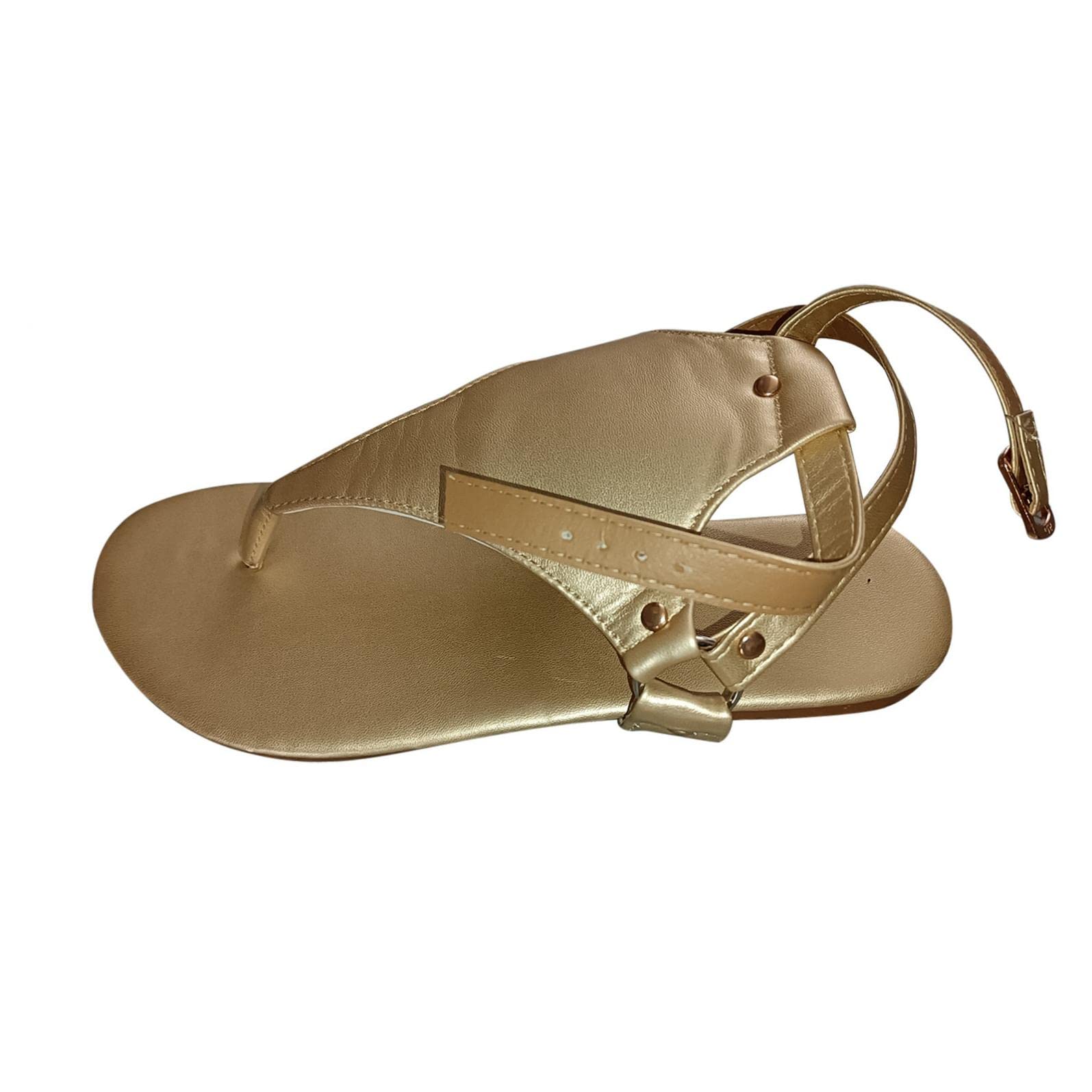 MakeYouChic Women's Dressy Summer Sandals - Sexy Thong Toe Breathable Casual Sandals for Women | Perfect for Beach, Vacation & Summer Outfits