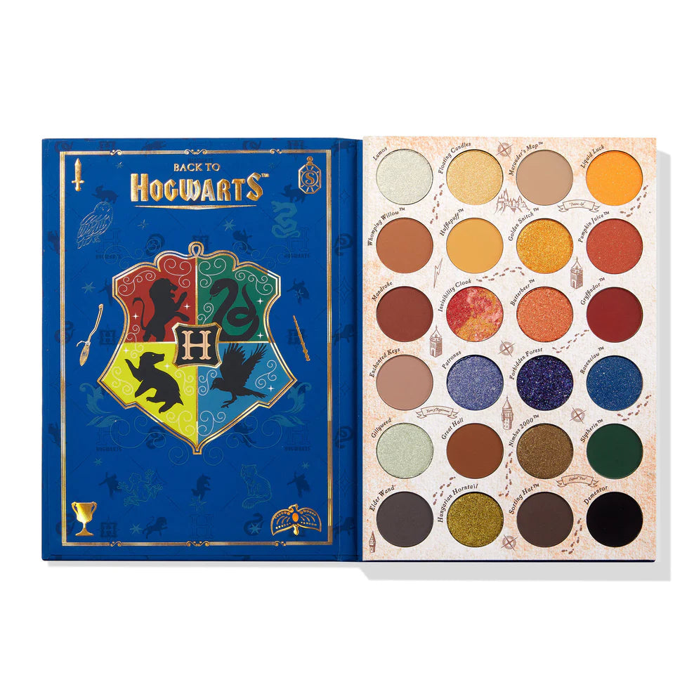 Limited Edition ColourPop Back to Hogwarts™ Eyeshadow Palette - Magical Makeup for Harry Potter Fans & Cosplay