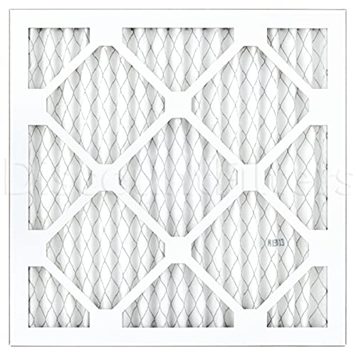 AIRX FILTERS WICKED CLEAN AIR 14x14x1 MERV 13 Pleated Air Filter - Made in USA - Box of 6 - Perfect for Home, Office & HVAC Systems - Improves Indoor Air Quality & Reduces Allergens