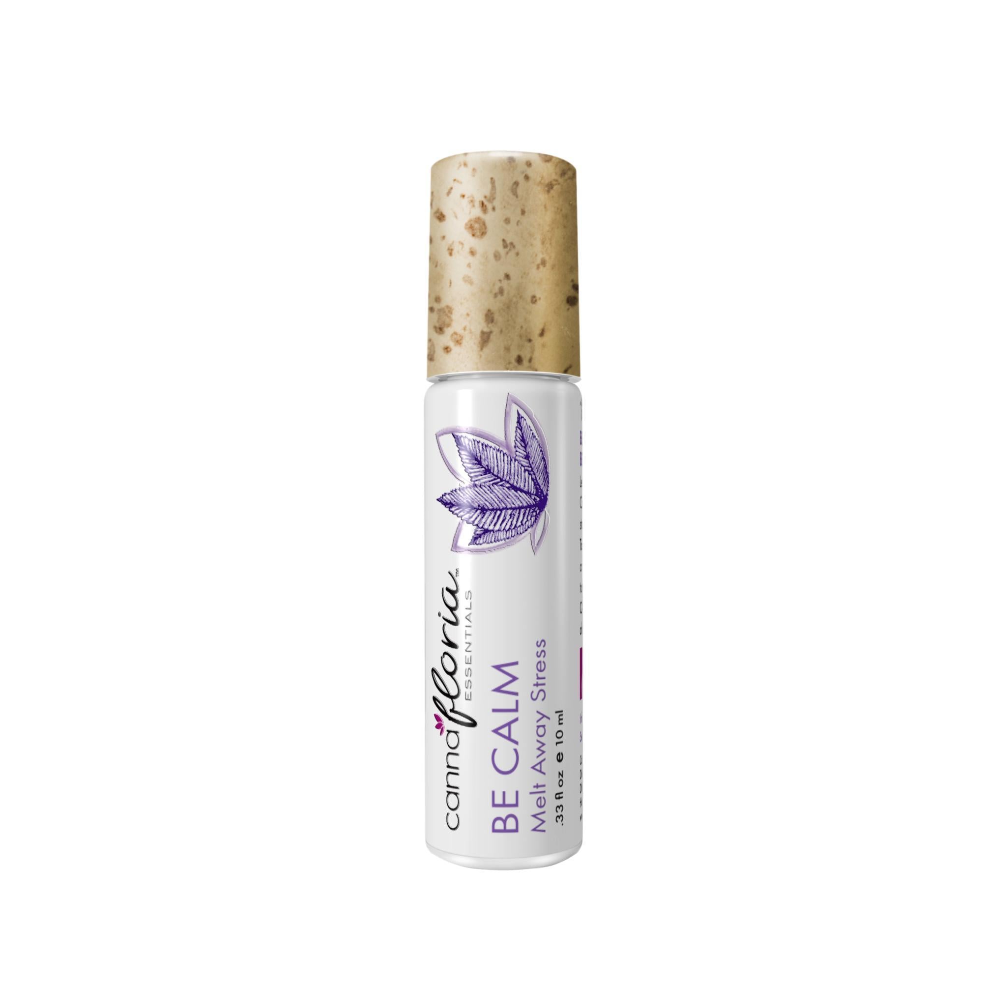 Cannafloria Essential Oil Roll On for Stress Relief & Relaxation - Portable Aromatherapy for Home, Office & Travel