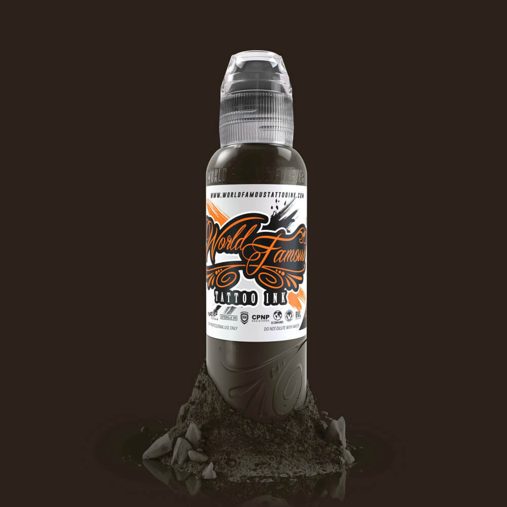 Premium Michele Deep Brown Tattoo Ink - Professional, Vegan & Safe for All Skin Types - Perfect for Tattoo Artists & Enthusiasts | Long-Lasting & Vibrant Color for Stunning Tattoo Designs