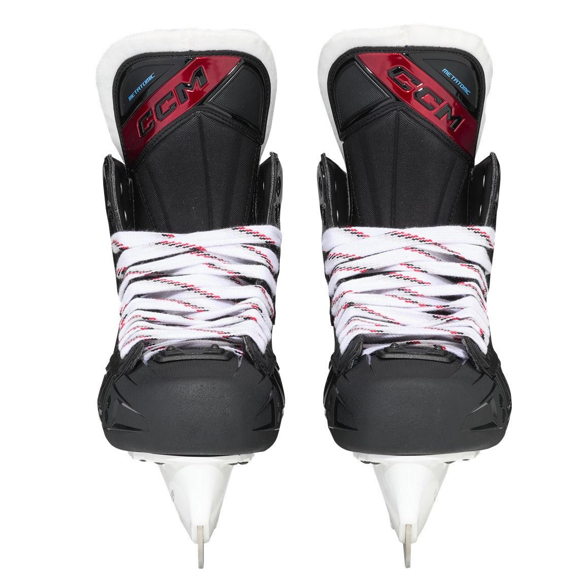 CCM Jetspeed FT680 Hockey Skates for Junior Players - Lightweight Performance Ice Skates for Youth Hockey Training & Games