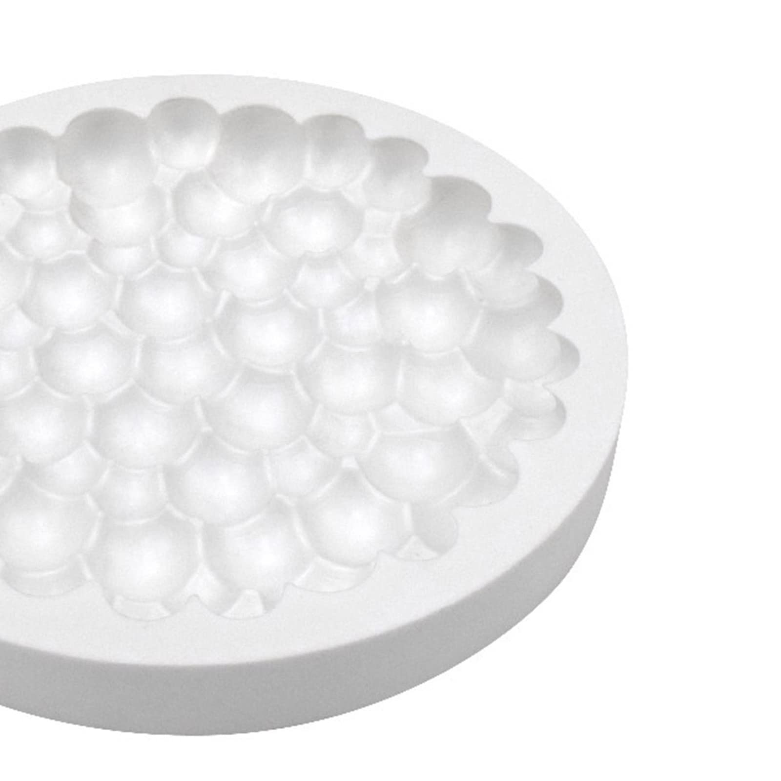 Round Bubble Silicone Mold for Cake Decorating - Fondant & Chocolate Border Mould - Baking Tools & Kitchen Accessories for DIY Desserts, Wedding Cakes, Birthday Parties