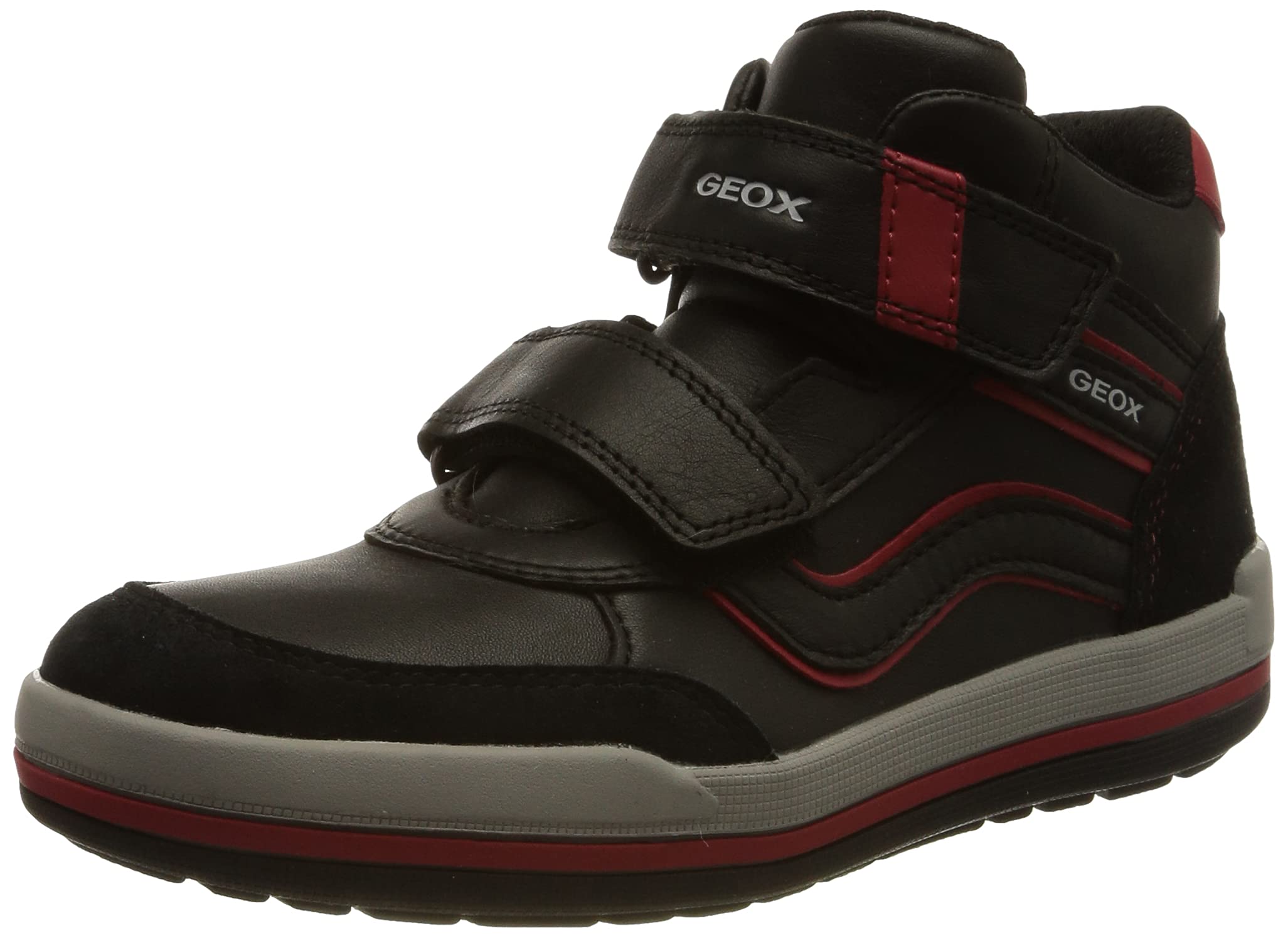 Geox CHARZBOY 1 Urban Sneakers for Boys - Lightweight Breathable Kids' Shoes for School, Play & Everyday Wear