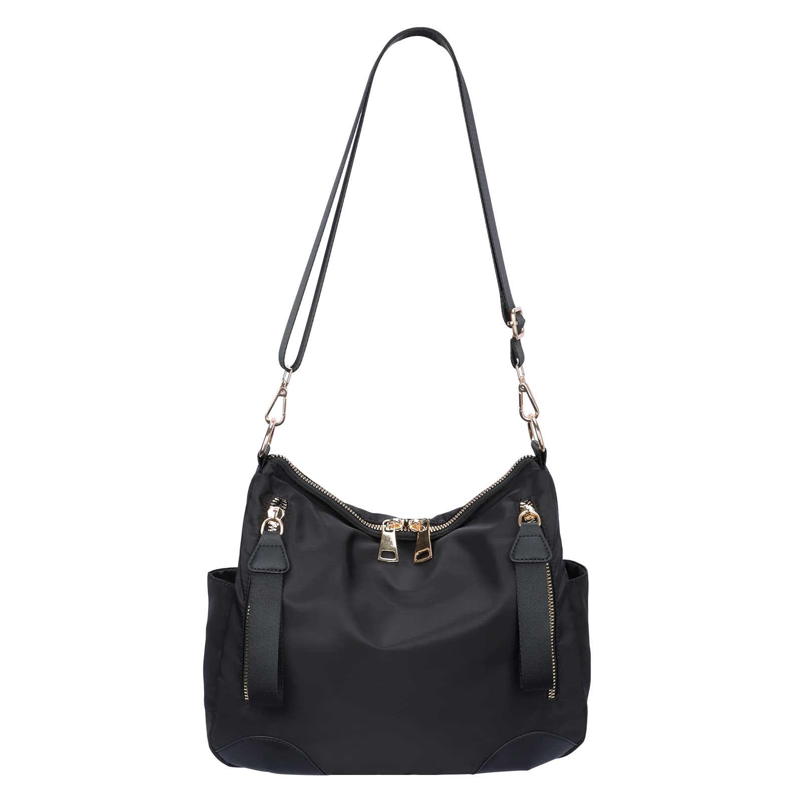 Stylish Women's Nylon Crossbody Bag - Large Capacity Anti-Theft Hobo Tote for Travel, Work & Daily Use | Lightweight Shoulder Purse with Multiple Pockets