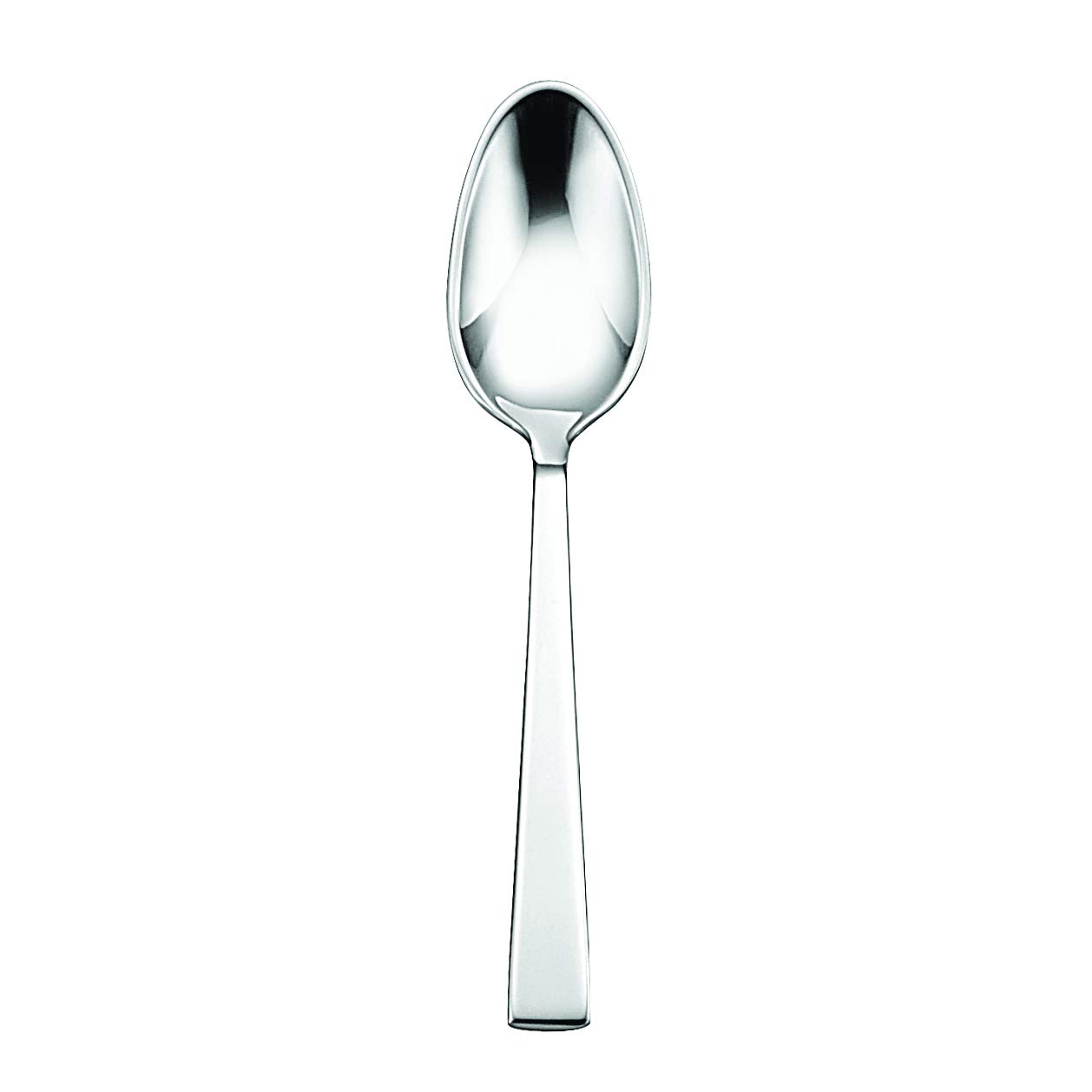 Premium Sant' Andrea Satin Fulcrum Coffee Spoons Set of 12 - Elegant Stainless Steel Dessert Spoons for Coffee, Tea, Desserts & Parties