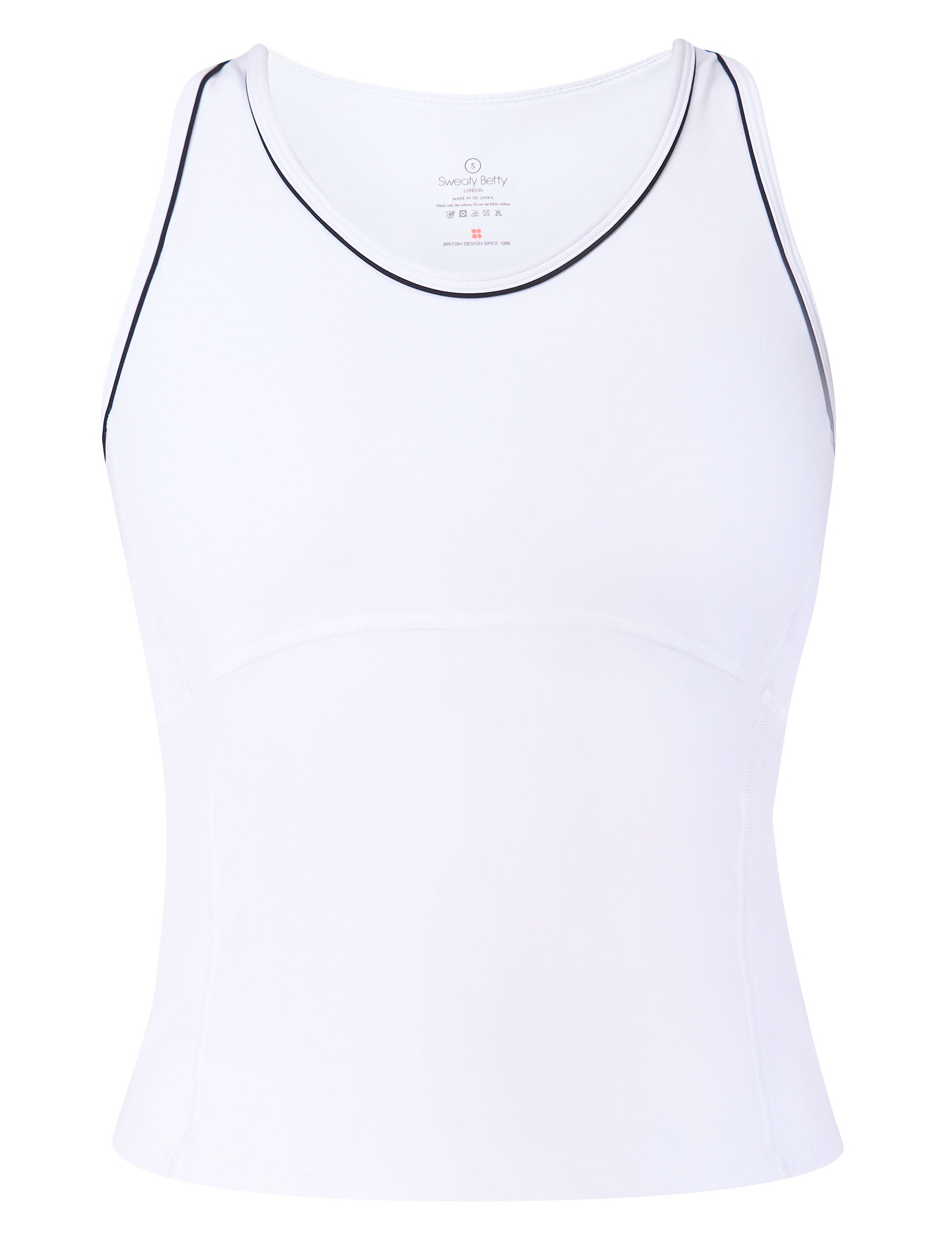 Pro Racket Power Tank - Premium Tennis Racket for Power & Control | White | Perfect for Competitive Matches & Training Sessions