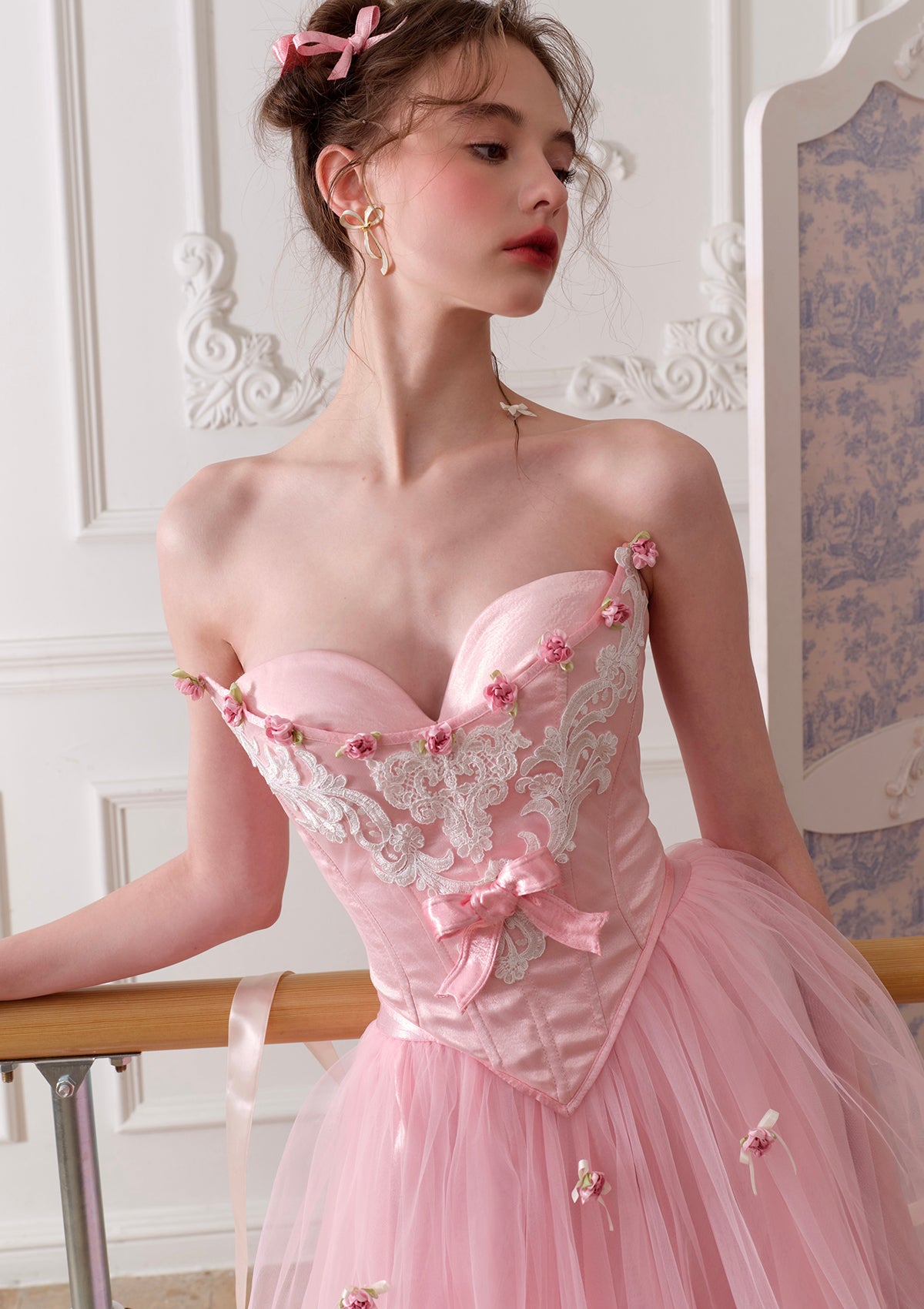 Barbie Genevieve Corset - Elegant Fashion Doll Dress Up Costume | Perfect for Collectors, Birthday Gifts & Role Play