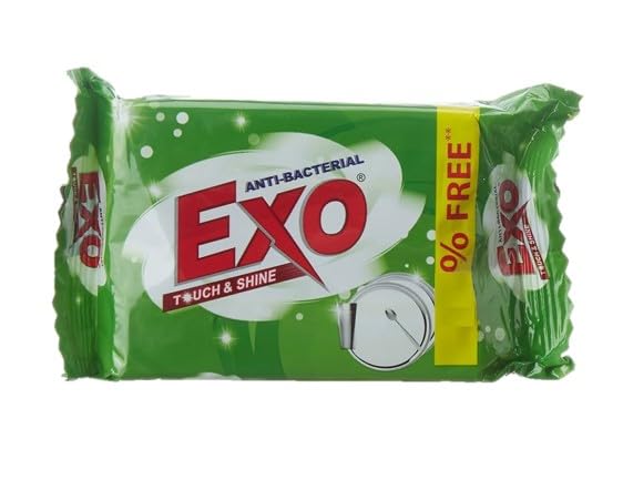 Exo Dishwashing Soap Bar 300g - Natural & Effective Cleaning for Kitchen, Dishes, and Utensils | Eco-Friendly & Gentle on Hands