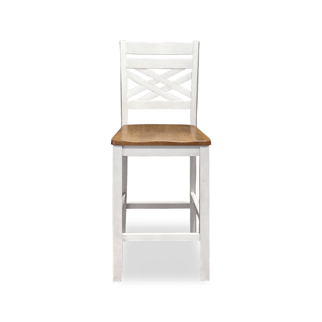 Harlin 5-Piece Counter Height Dining Set - Modern Kitchen Bar Table and Stools for Small Spaces - Perfect for Breakfast Nook, Apartment Dining & Entertaining