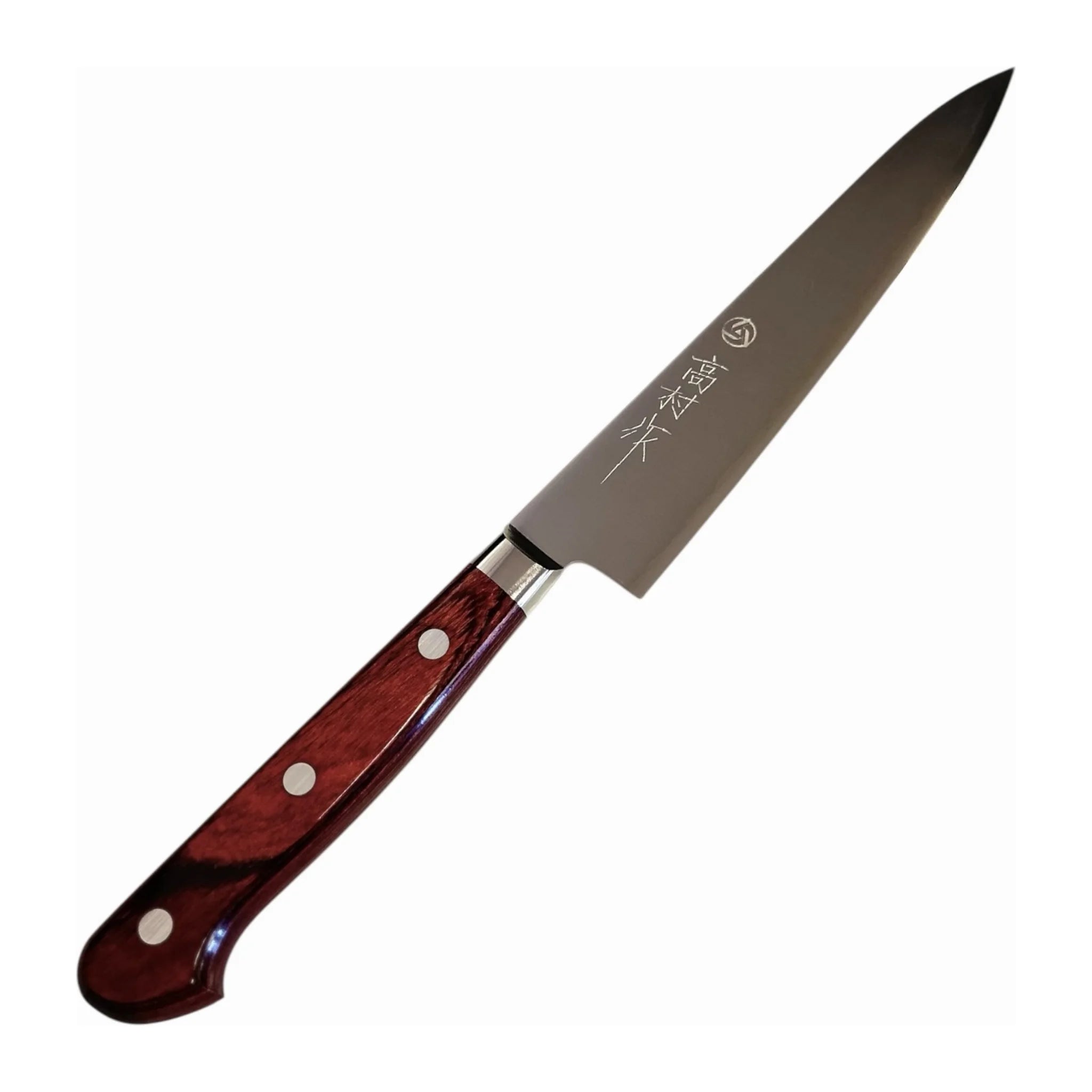 Takamura SG2 Migaki 150mm Petty Knife - Japanese High-Carbon Stainless Steel Kitchen Knife for Precision Slicing, Peeling & Garnishing - Perfect for Chefs, Home Cooks & Fruit Carving