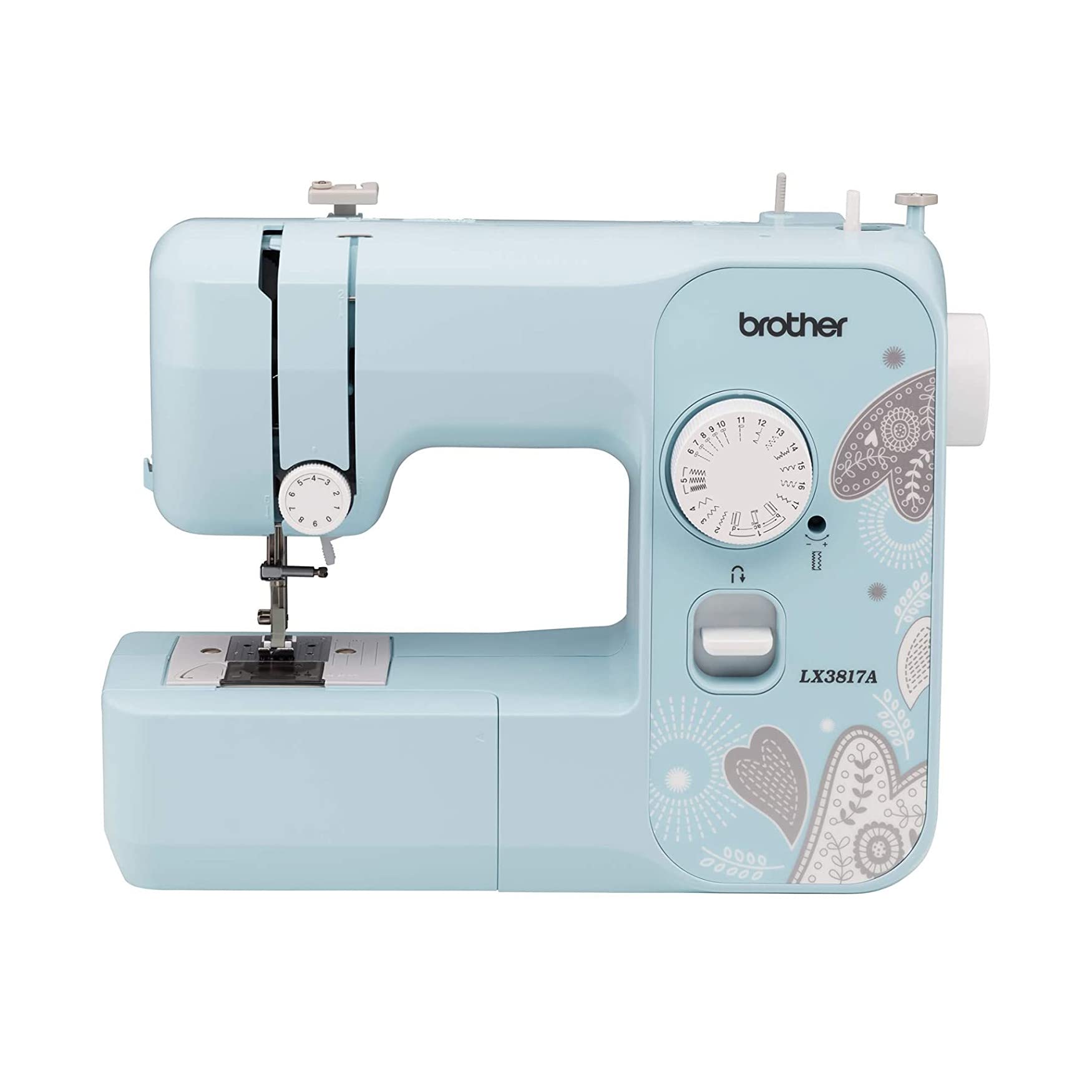 Brother RLX3817A 17-Stitch Sewing Machine - Blue (Renewed) | Perfect for Quilting, Clothing Alterations & DIY Crafts | Home & Professional Use
