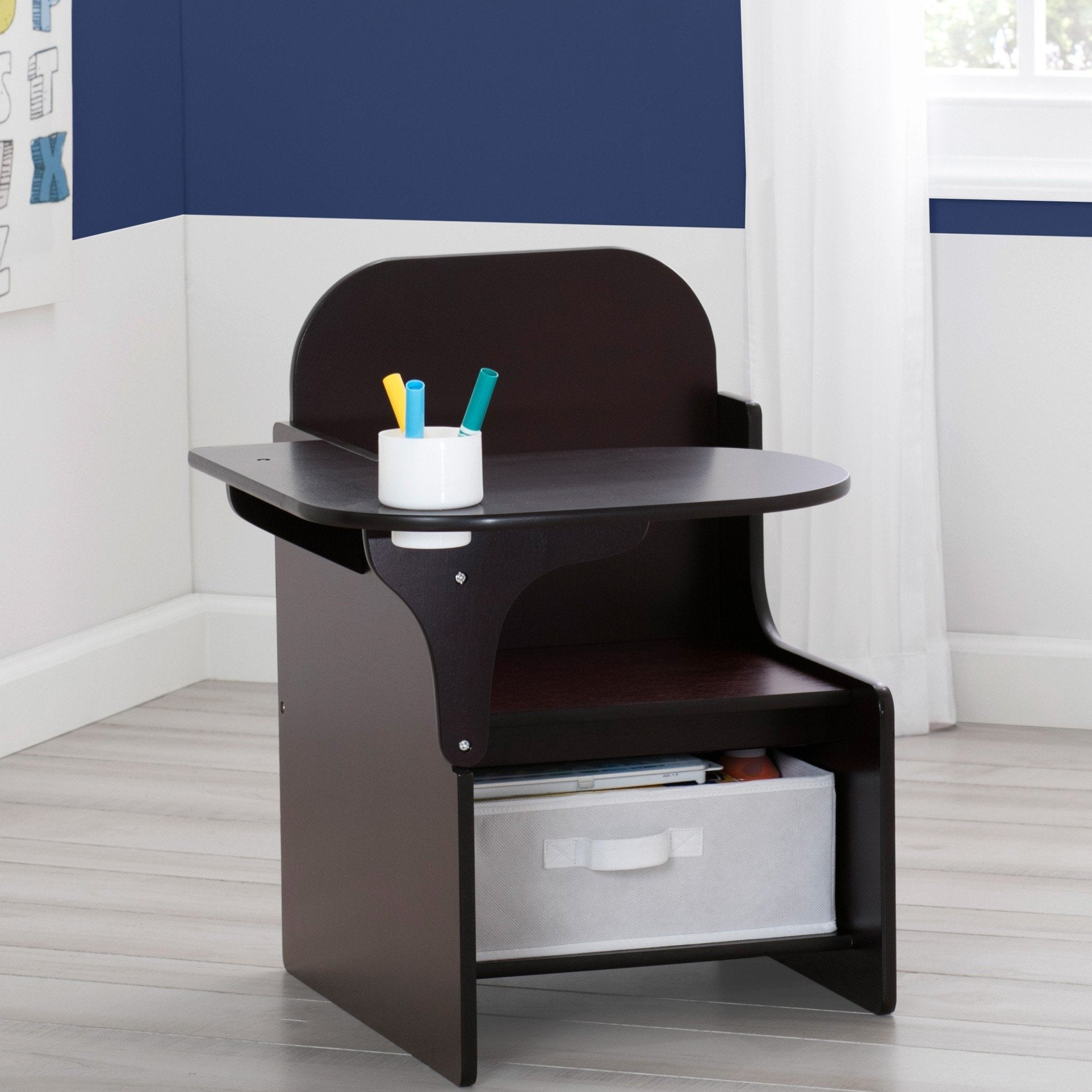 Adjustable MySize Chair Desk for Kids & Adults - Ergonomic Study & Workstation for Home, Office & School - Perfect for Remote Learning & Workspace Setup