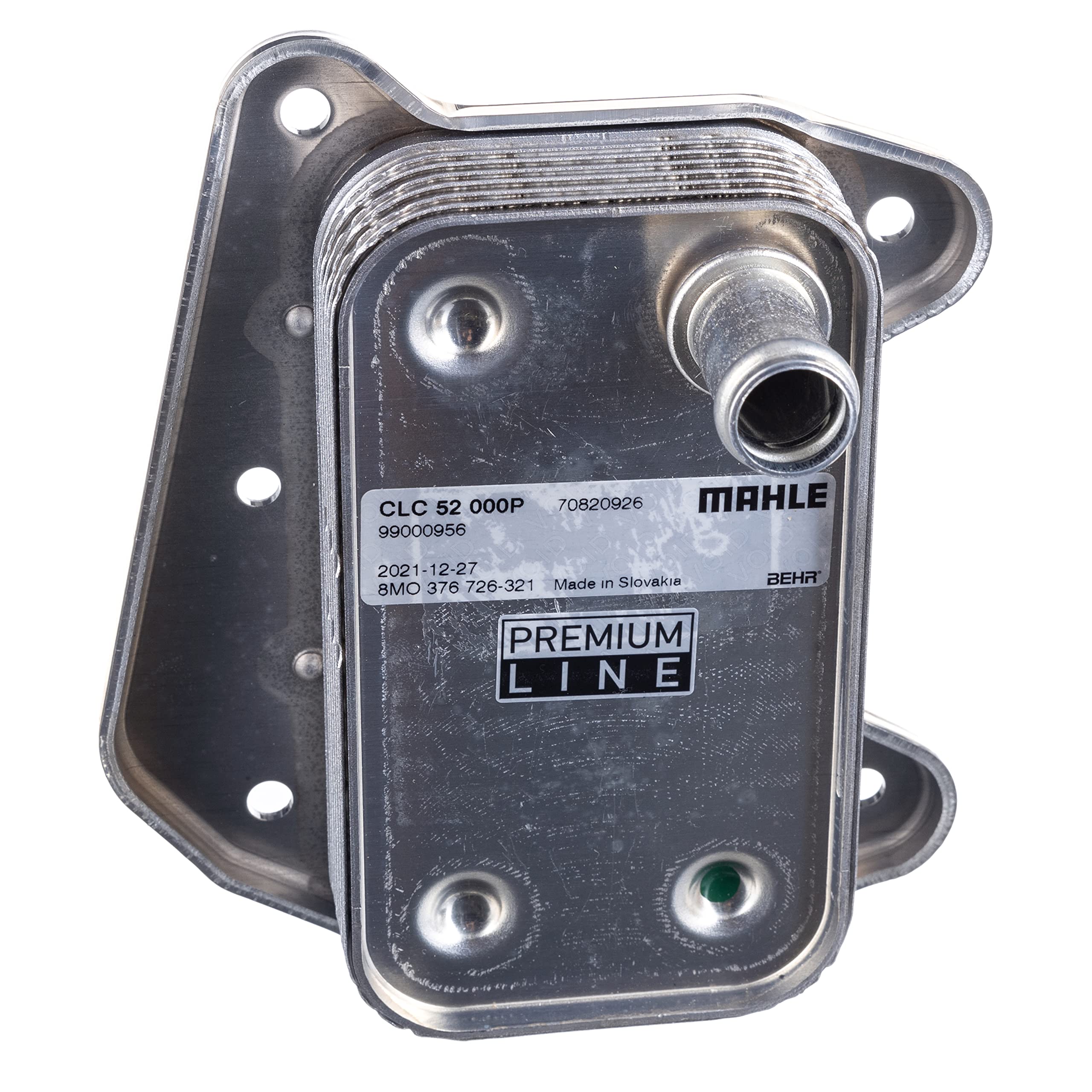 MAHLE Behr CLC 52 000P Engine Oil Cooler - High Performance Cooling System for Cars, Trucks & SUVs | Perfect for Engine Protection & Temperature Regulation in Extreme Driving Conditions