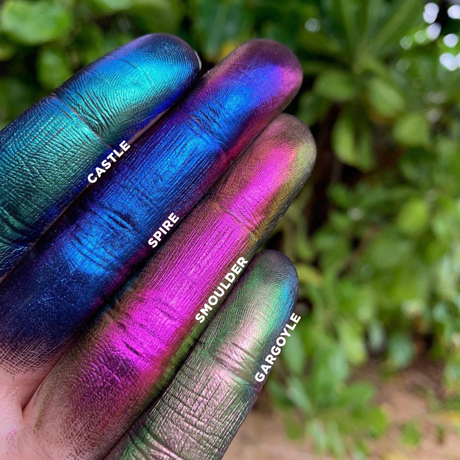 Castle | Multichrome Jewel-Toned Eyeshadow Palette - Perfect for Party, Night Out & Special Occasion Makeup