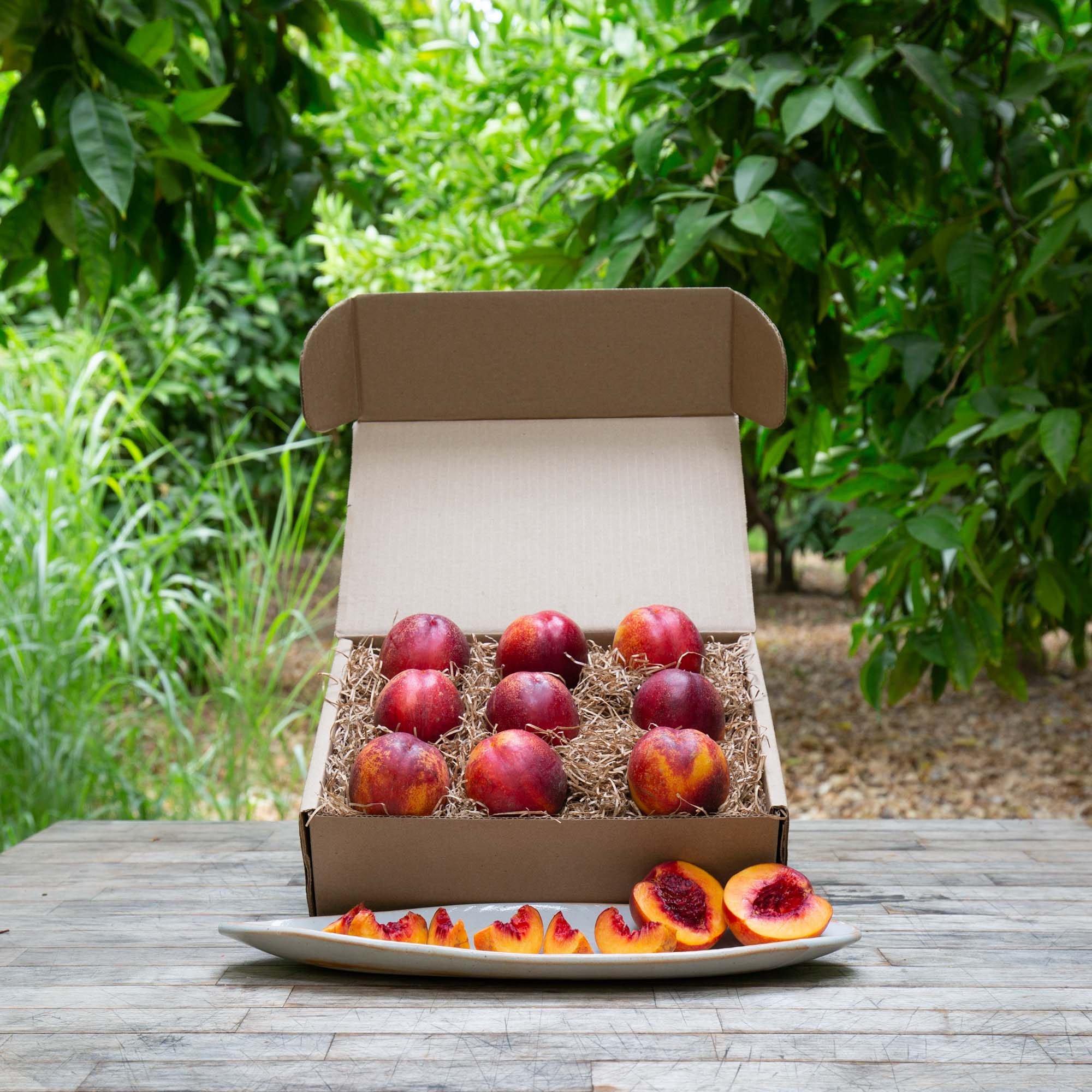 Organic Yellow Nectarines - Sweet Juicy Summer Fruit | Pre-Order Now for 2025 Harvest | Perfect for Fresh Eating, Smoothies & Fruit Salads