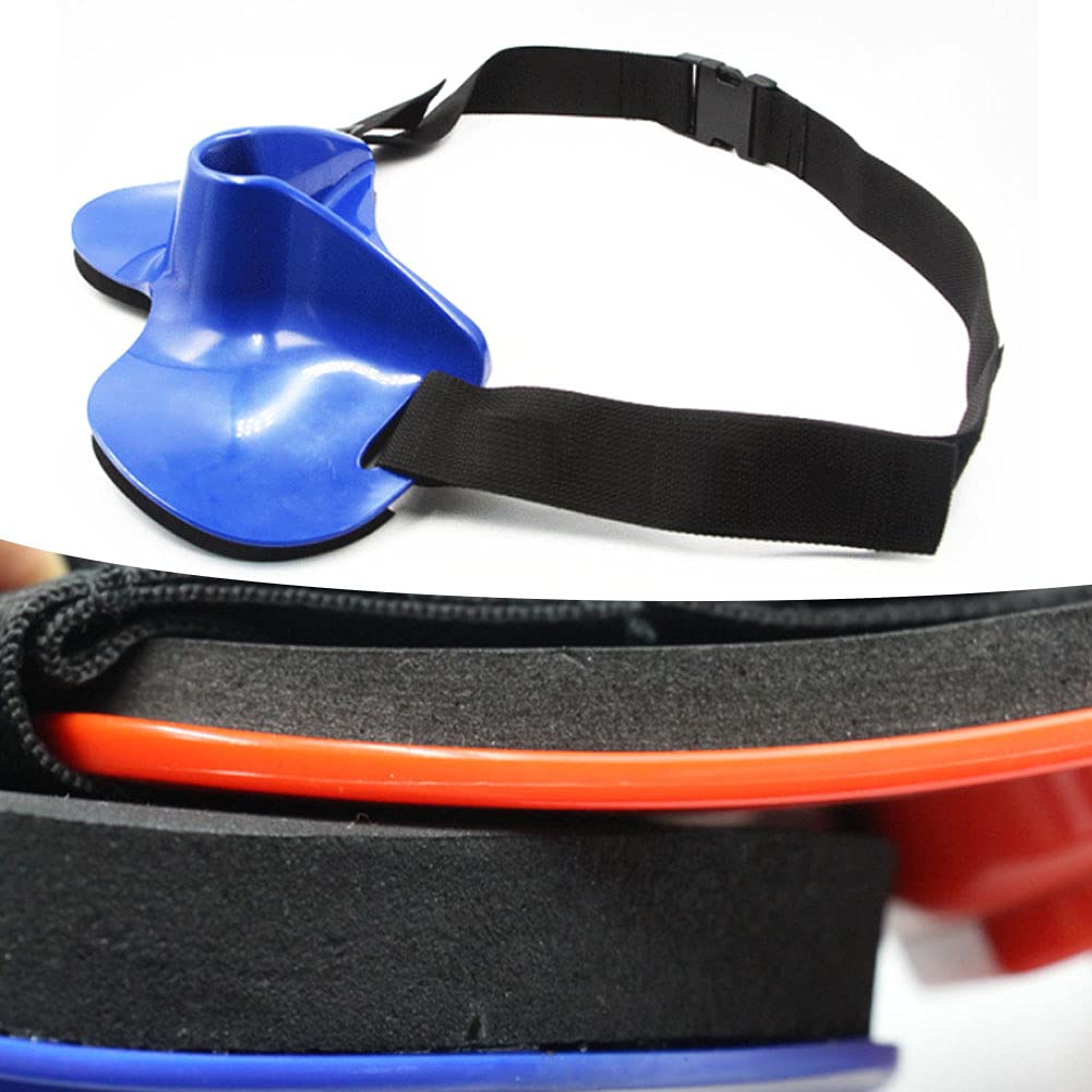 **Thickened Sponge Padded Offshore Fishing Fighting Belt - Adjustable Waist Support for Boat & Tackle Fishing - Professional Fishermen Belt (Black, 34.5x18cm) - Ideal for Deep Sea, Surf & Kayak Fishing**