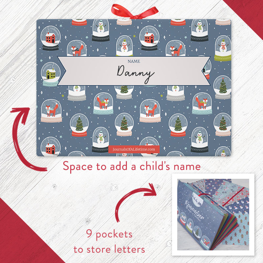 Christmas Keepsake Box - Handcrafted Wooden Memory Box for Holiday Ornaments & Family Treasures - Perfect for Storing Christmas Decorations, Cards & Seasonal Memories