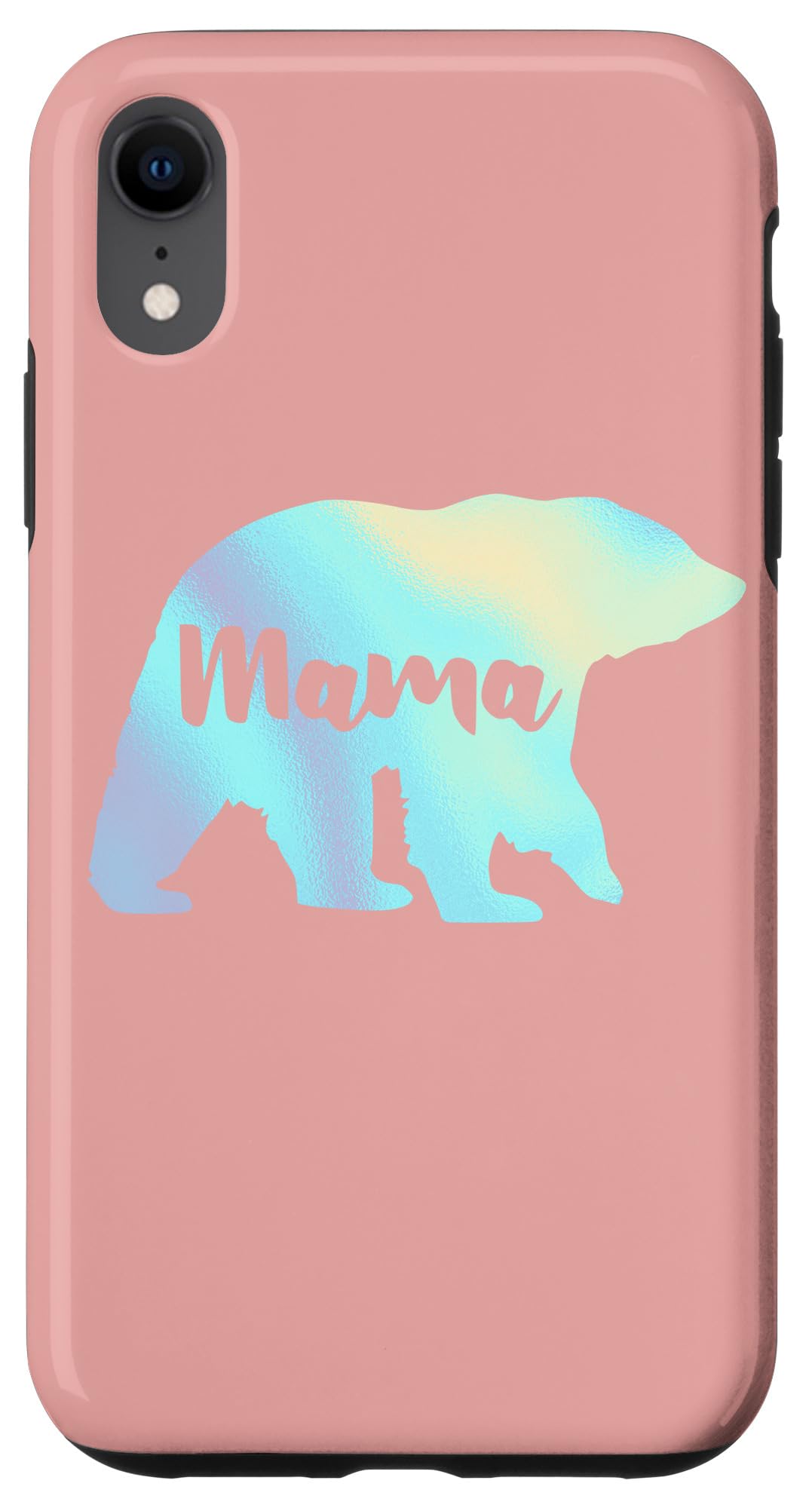 iPhone XR Case - Rainbow Mama Bear Rose Design - Durable Protective Cover for iPhone XR - Perfect for Everyday Use, Travel & Gifts