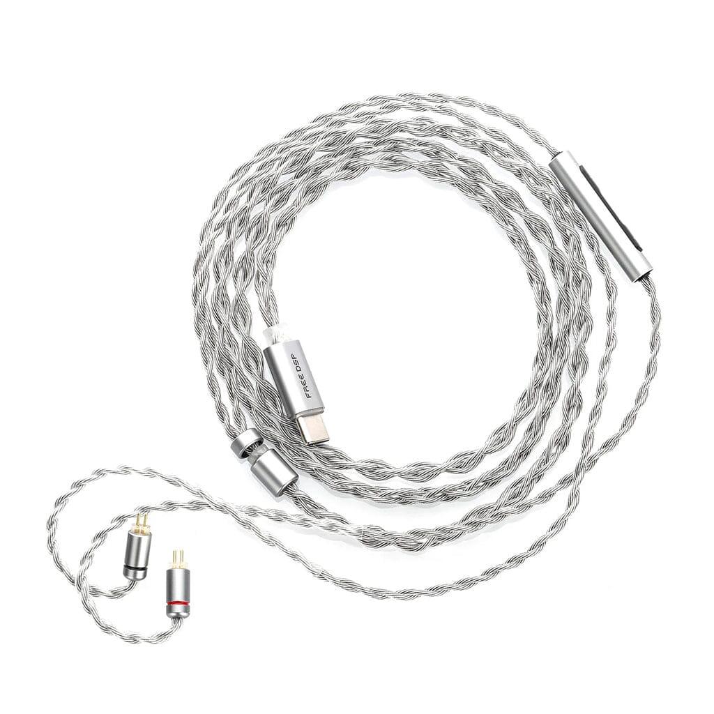 Moondrop Free DSP USB-C IEM Cable - High-Quality Audiophile Earphone Cable with Digital Signal Processing | Perfect for Music Lovers, Gamers & Studio Monitoring