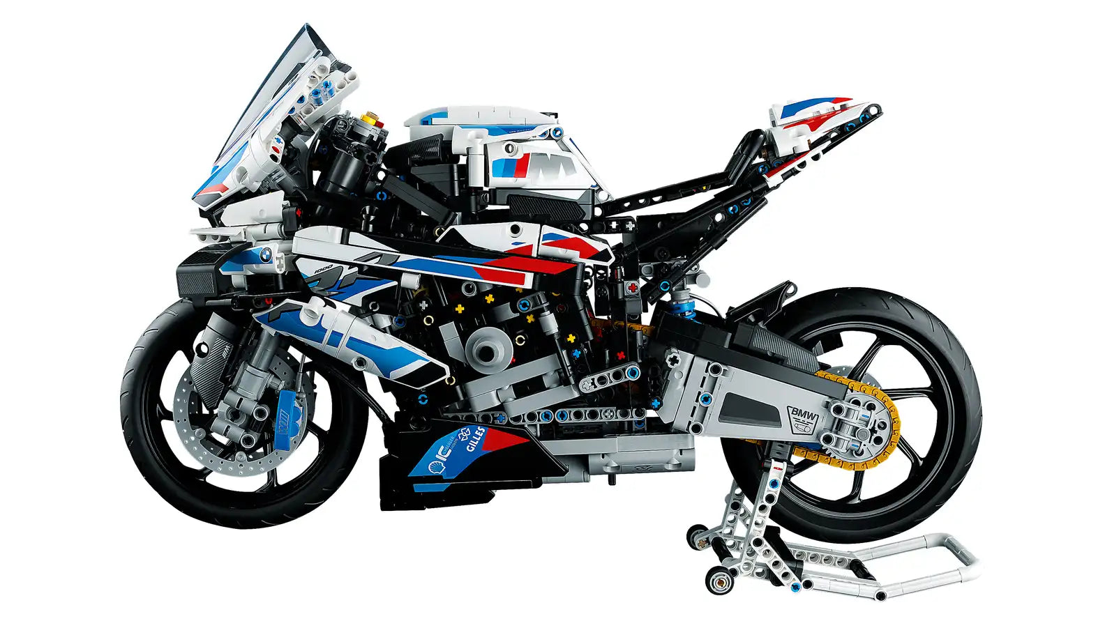 LEGO® Technic BMW M1000RR Motorcycle Building Kit - 1:5 Scale Model with Working Gearbox & Suspension - Perfect for Adults & Teens - Great for Display, Collecting & STEM Learning