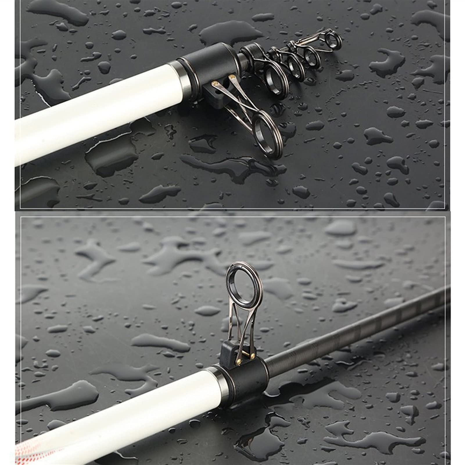 Premium Carbon Fiber Telescopic Spinning Fishing Rod - 5.4m Lightweight Power Rod for Surf, Rock & Carp Fishing | Saltwater & Freshwater Use | Ideal for Long Casting & Feeder Fishing (Color A)