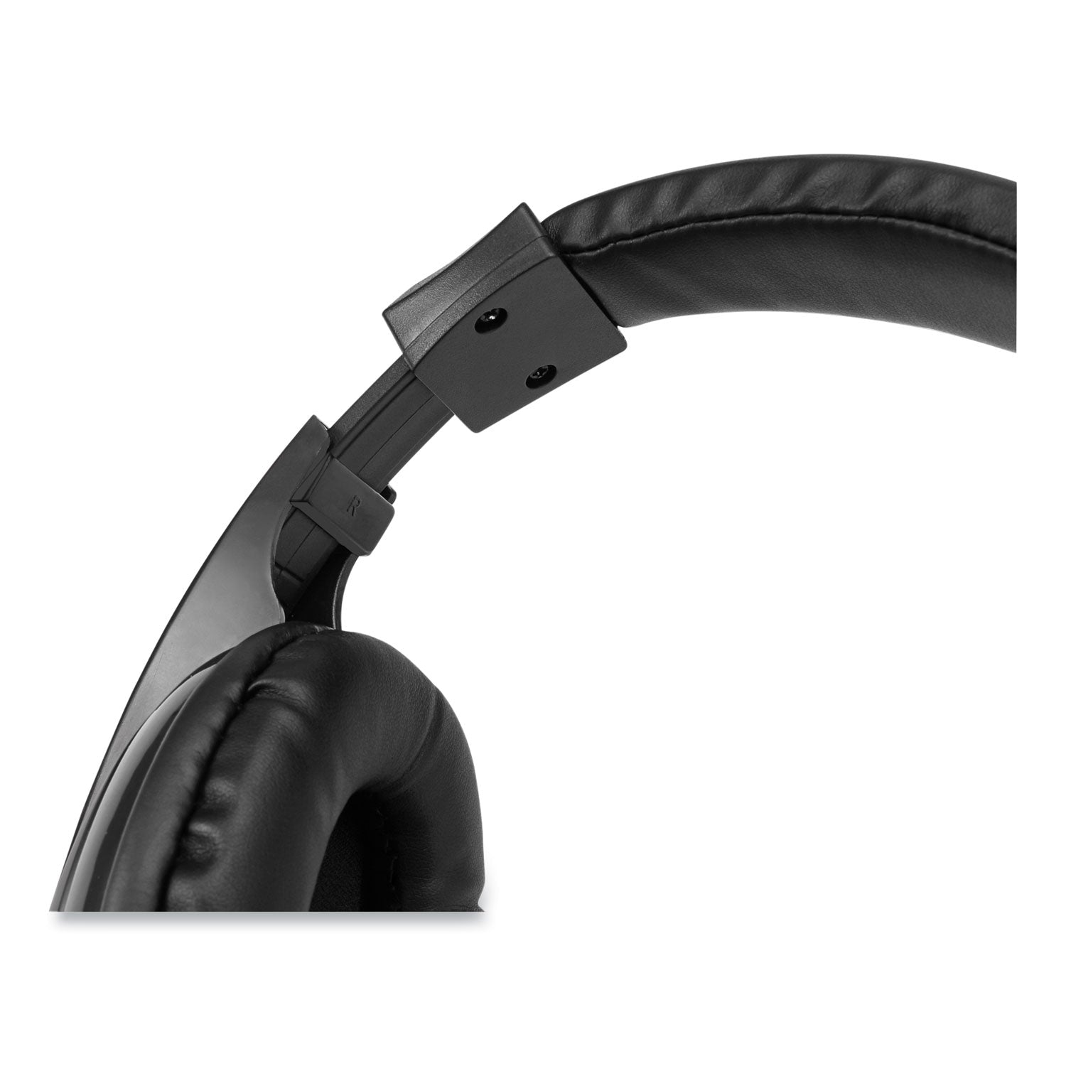 Adesso Xtream H5 Binaural Over-Ear Headphones with Noise Cancelling Mic for Gaming, Streaming & Online Meetings - Comfortable Black Multimedia Headset for PC, Mac, PS4 & Xbox
