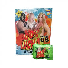 Authentic 100% Lucha Libre Sticker Collection Album from Argentina 2008 - Perfect for Wrestling Fans, Scrapbooking & Collectors