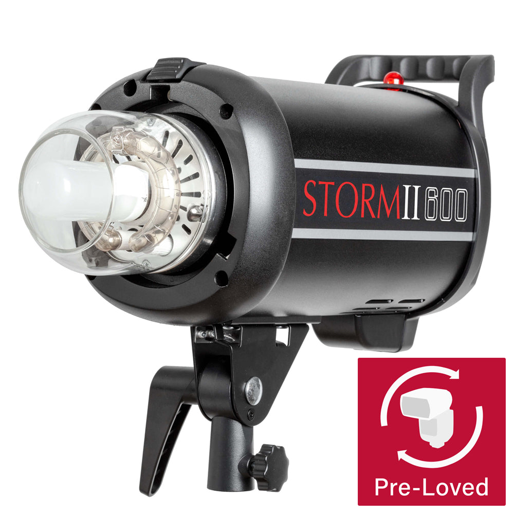 STORM II 600 Studio Flash - Powerful Stroboscopic Lighting for Professional Photography (QT600 II) | Perfect for Portrait, Product & Studio Photography