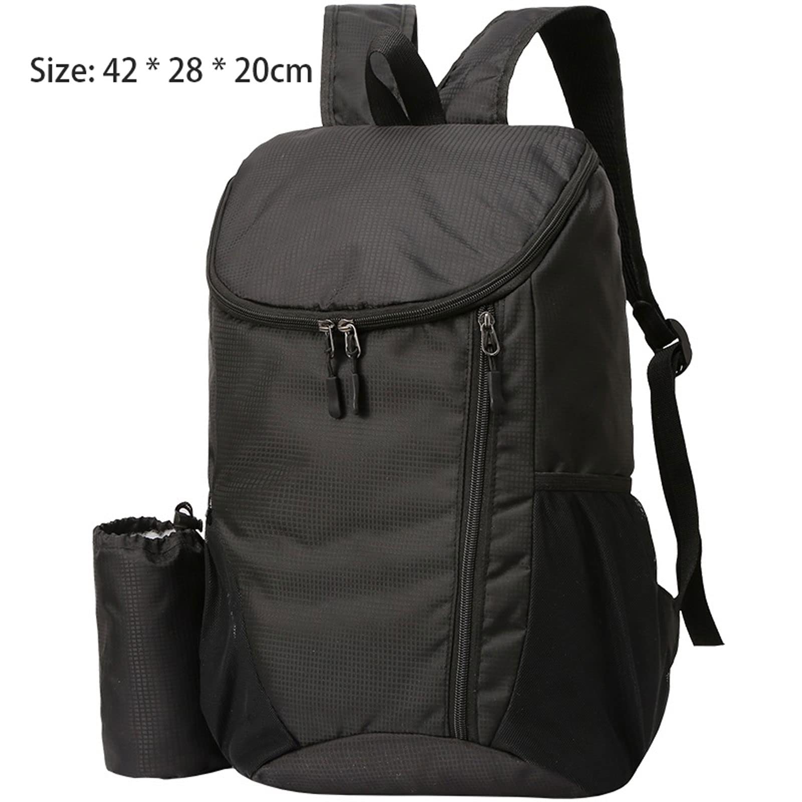 GIFYY Men's Travel Toiletry Bag - Portable Foldable Backpack for Hiking, Cycling & Outdoor Adventures | Water-Resistant Organizer for Camping, Gym & Business Trips