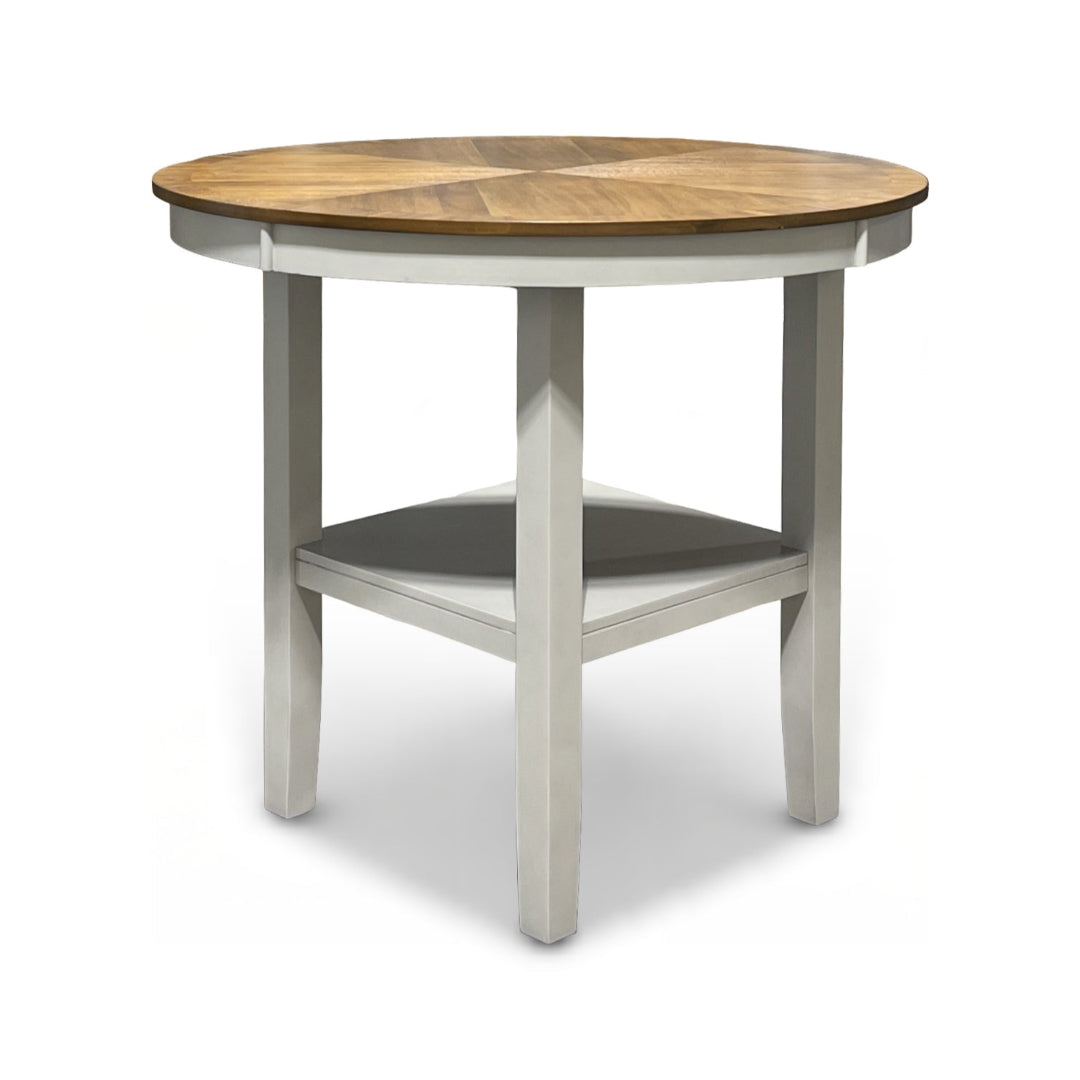Harlin 5-Piece Counter Height Dining Set - Modern Kitchen Bar Table and Stools for Small Spaces - Perfect for Breakfast Nook, Apartment Dining & Entertaining