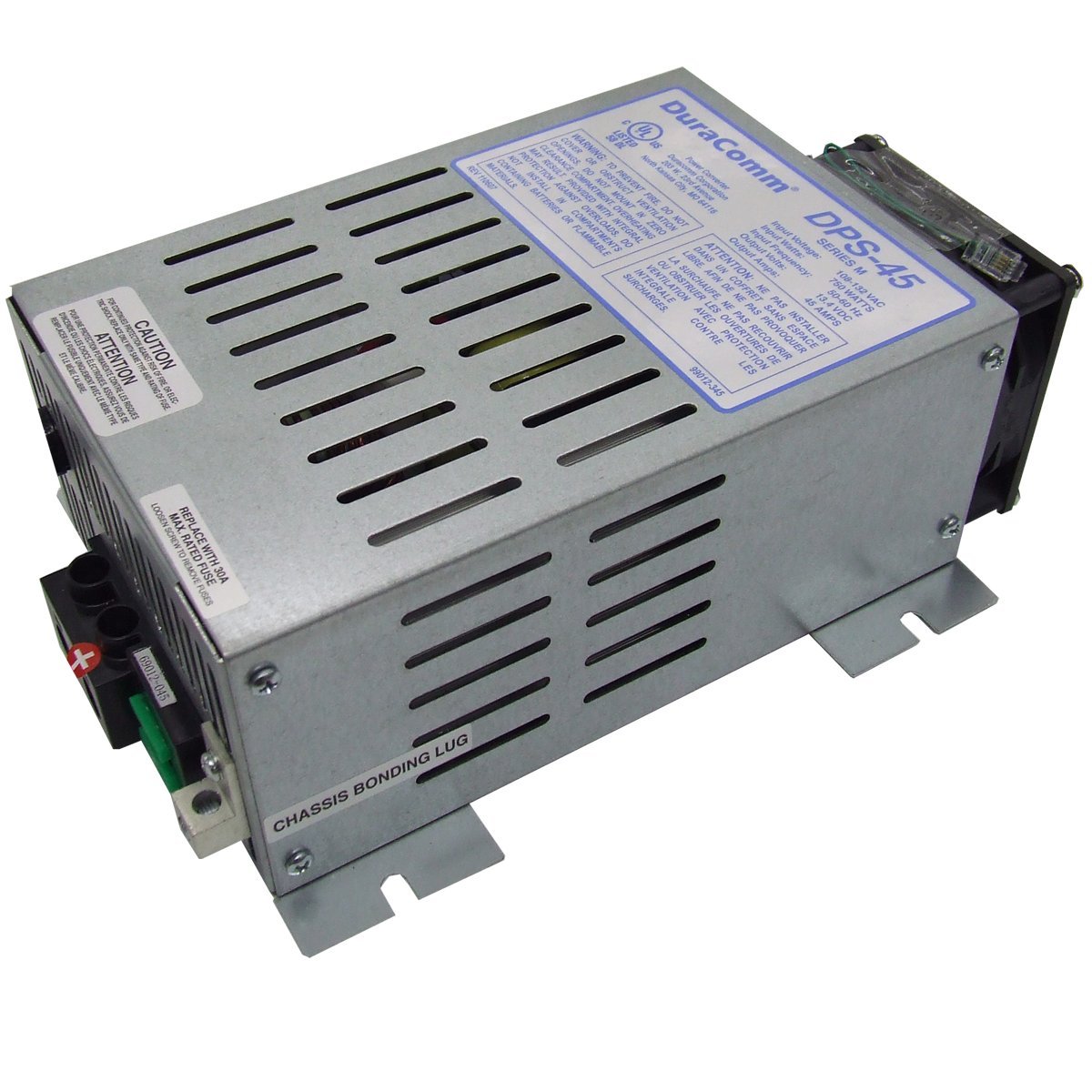 DuraComm DPS-45 45W Universal Power Supply Adapter for Laptops & Electronics - Perfect for Home, Office, and Travel Use