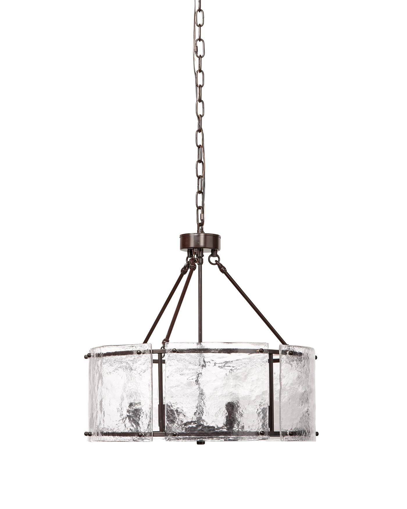 Glenn Round Chandelier - Modern Crystal Ceiling Light Fixture for Dining Room, Living Room & Bedroom | Elegant Lighting Decor for Home & Office