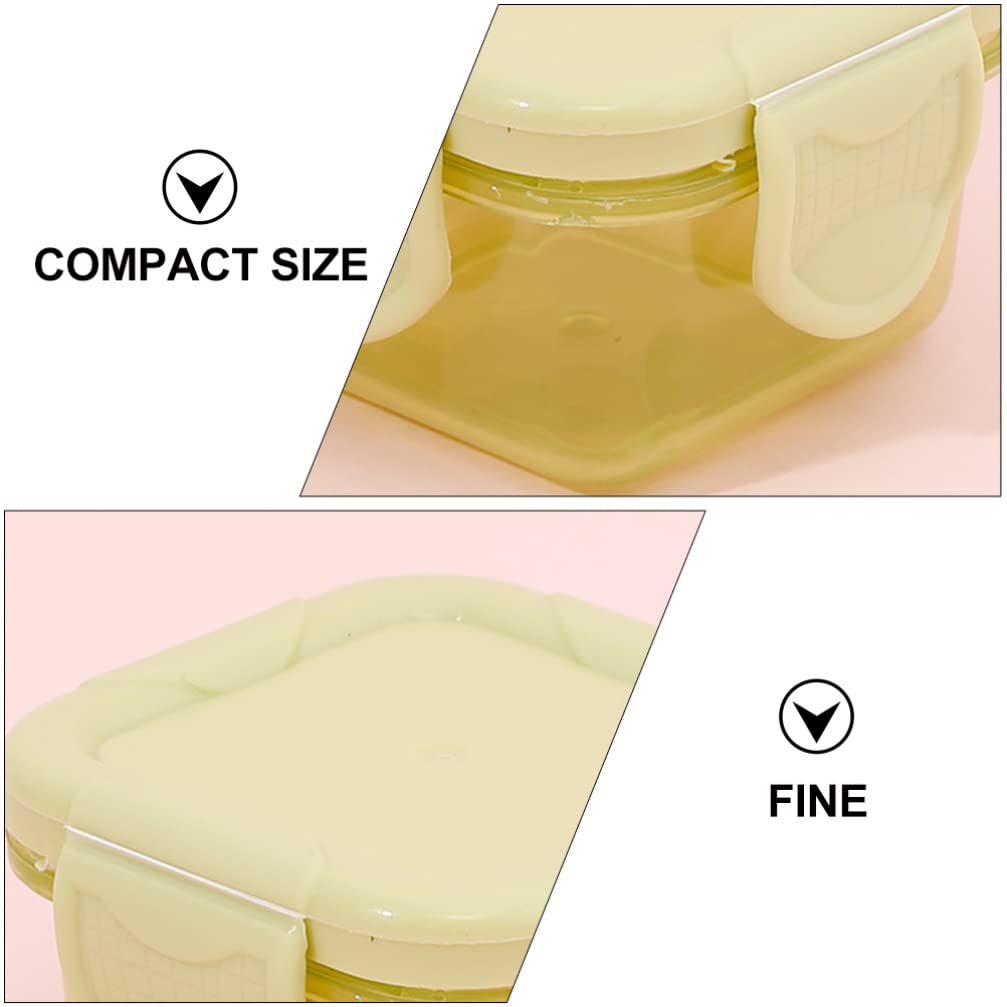 Cabilock 7-Piece Mini Glass Terrarium Containers for Snacks, Condiments & Sauces – Airtight Food Storage Jars for Kitchen, Picnics & Party Serving