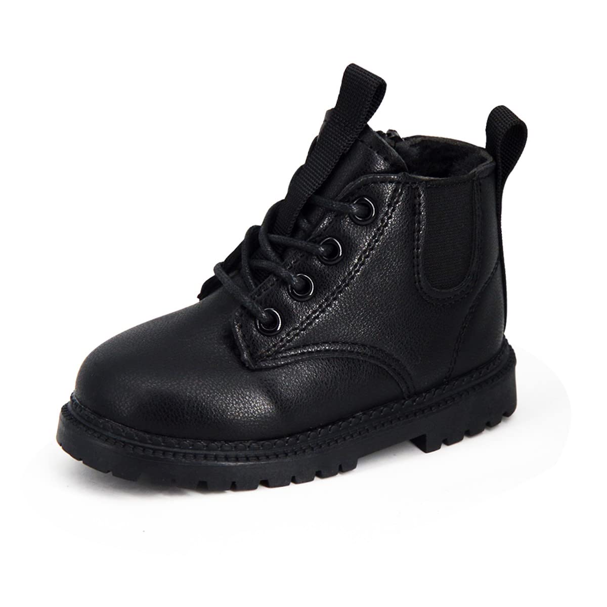 Timatego Waterproof Hiking Boots for Toddler Boys & Girls - Non-Slip Winter Snow Boots with Warm Ankle Support | Perfect for Outdoor Adventures, Rainy Days & Snow Play (Toddler/Little Kid)