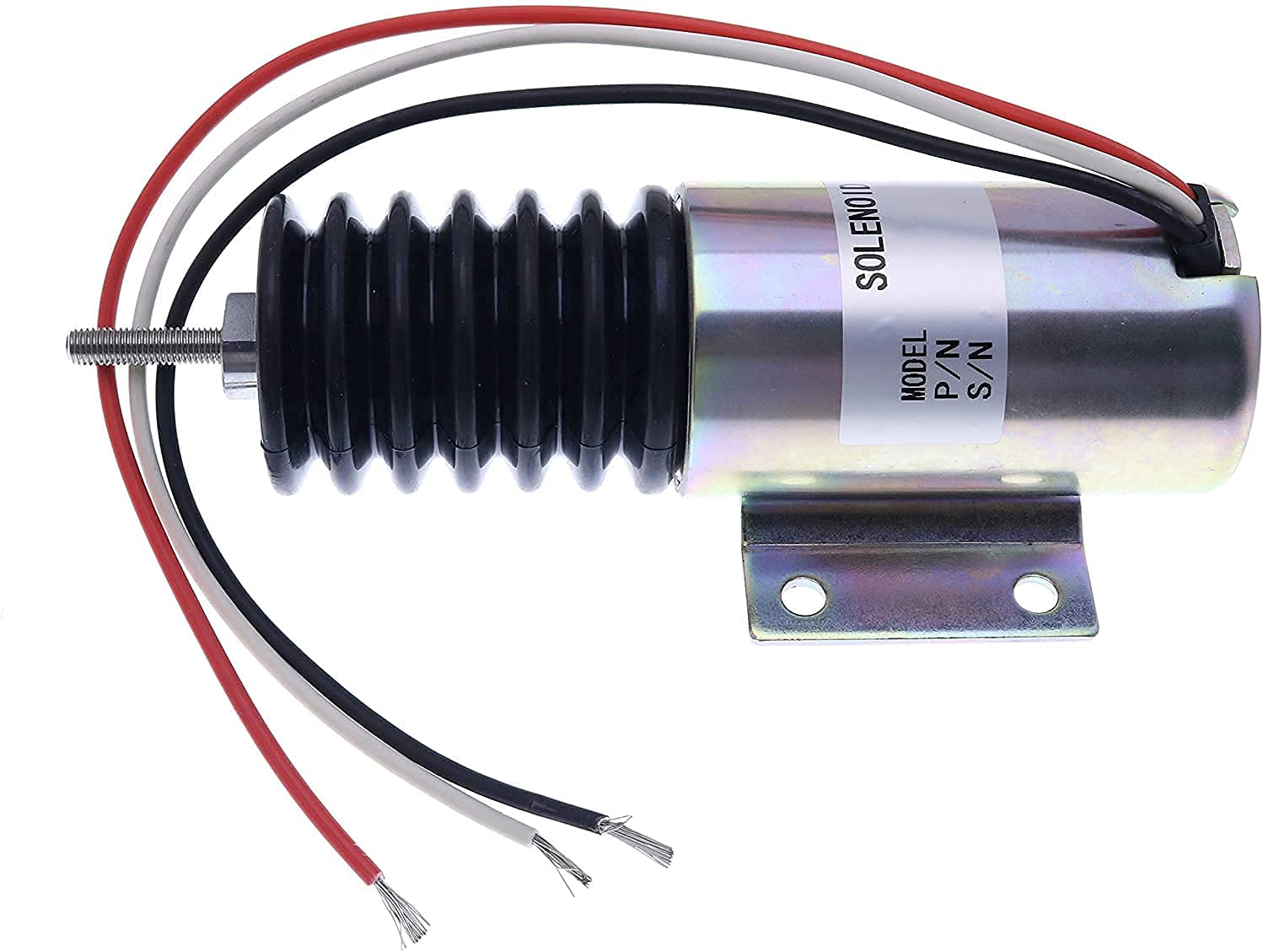24V Push Pull Solenoid P613-A1V24 - Heavy Duty Electromagnetic Actuator for Trombetta Applications | Ideal for Industrial Automation, HVAC Systems & Agricultural Equipment