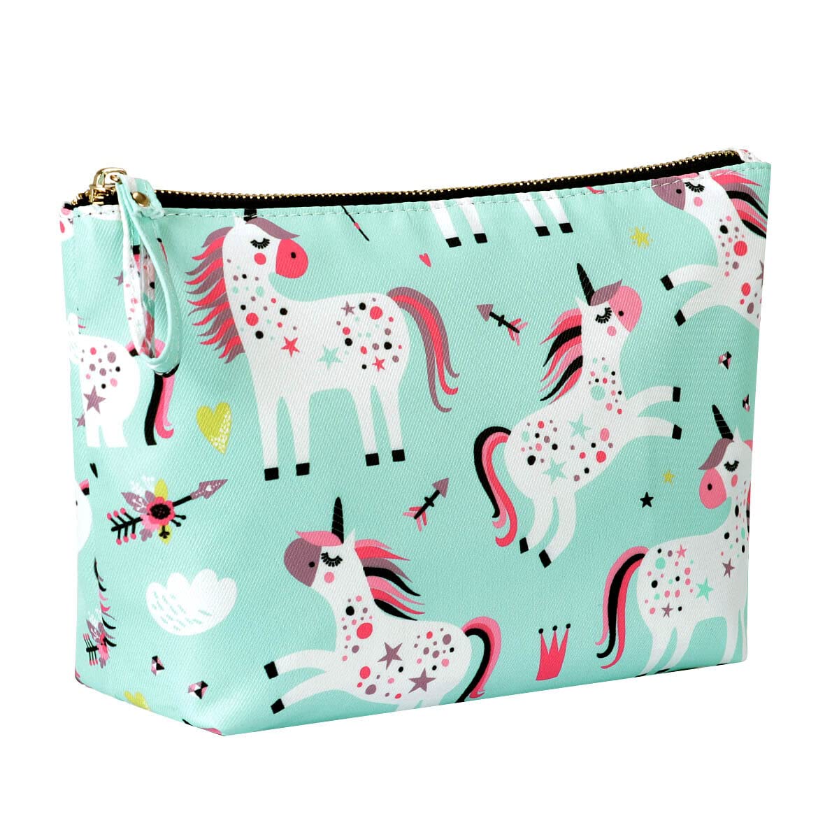 Kamo Makeup Bags for Women - Waterproof Cosmetic Organizer with Zipper Pouch, Travel Toiletry Bag, Pencil Case - Perfect for Travel, Gym, School & Daily Essentials Storage
