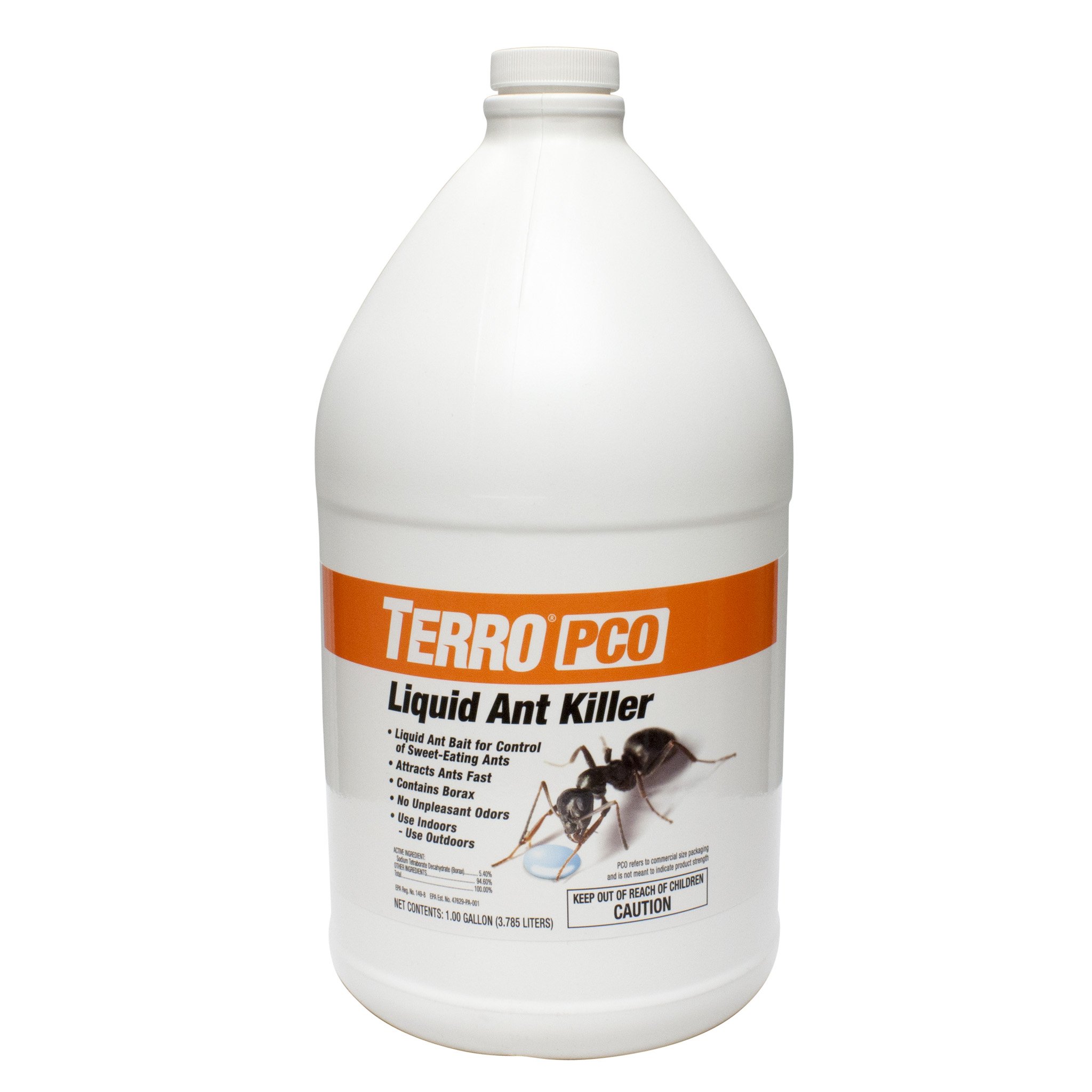 Terro PCO Liquid Ant Bait - Indoor & Outdoor Ant Killer for Home & Garden - Effective Ant Control Solution for Kitchens, Patios & Basements