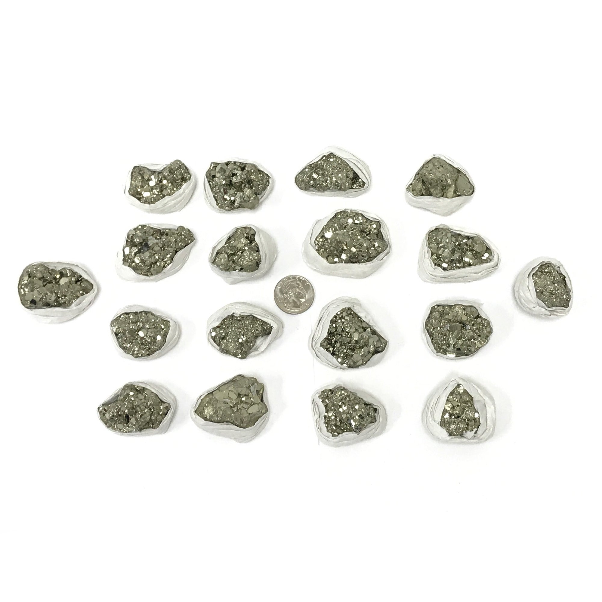 Natural Raw Rough Pyrite Crystal Gemstone - Healing Stone for Meditation, Jewelry Making & Home Decor | Fool's Gold Mineral Specimen for Collectors & Spiritual Use