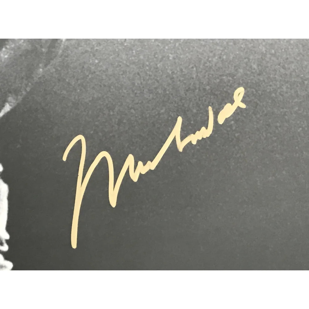 Authentic Muhammad Ali & Joe Frazier Dual Signed 30x40 Framed Photo with COA - Boxing Memorabilia for Collectors & Sports Fans - Perfect for Man Cave, Office Decor & Gift