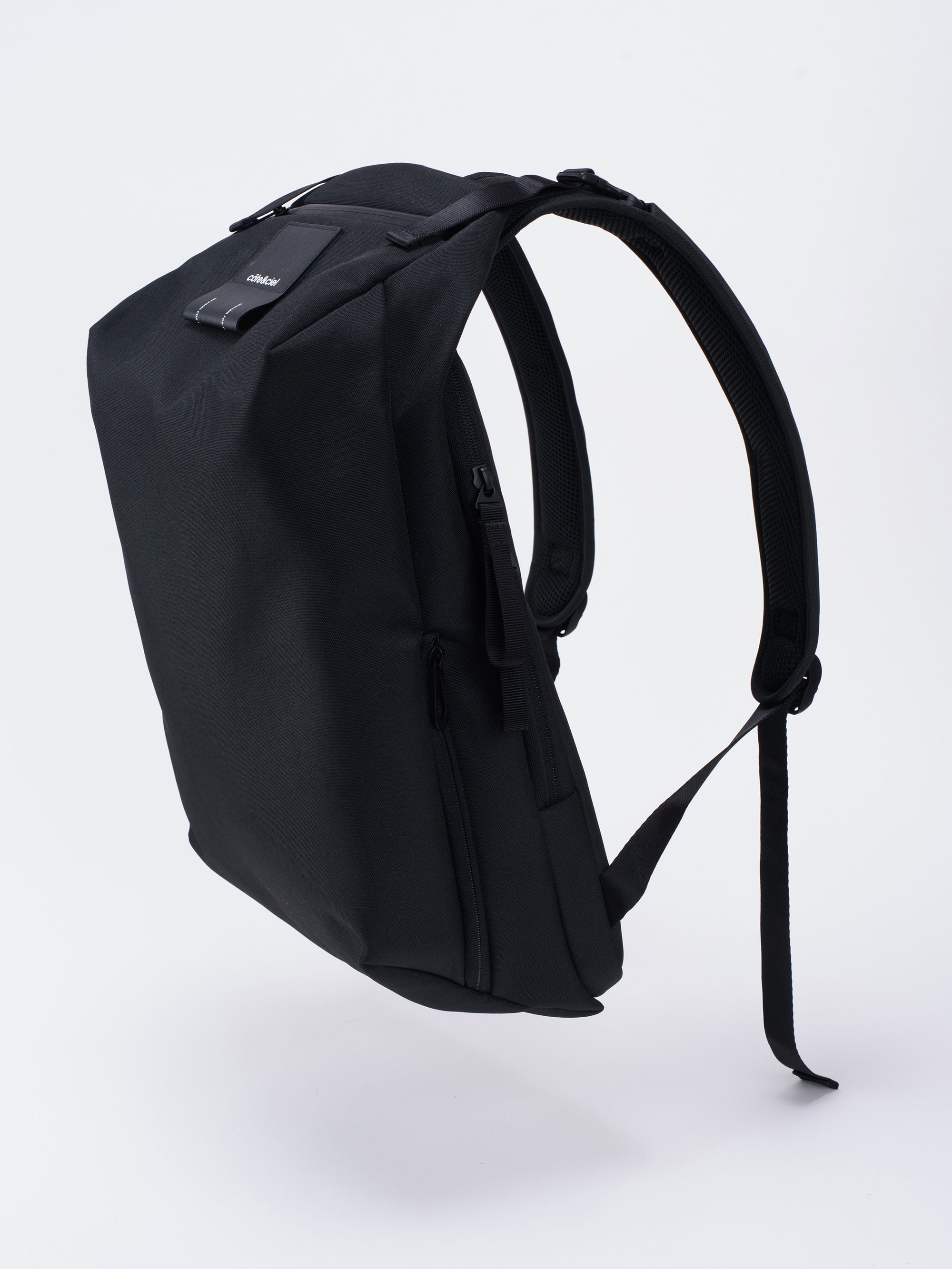 Cote & Ciel Saru Ecoyarn Backpack - Sustainable Laptop Backpack for Work & Travel - Water-Resistant Eco-Friendly Daypack for Commuters & Digital Nomads