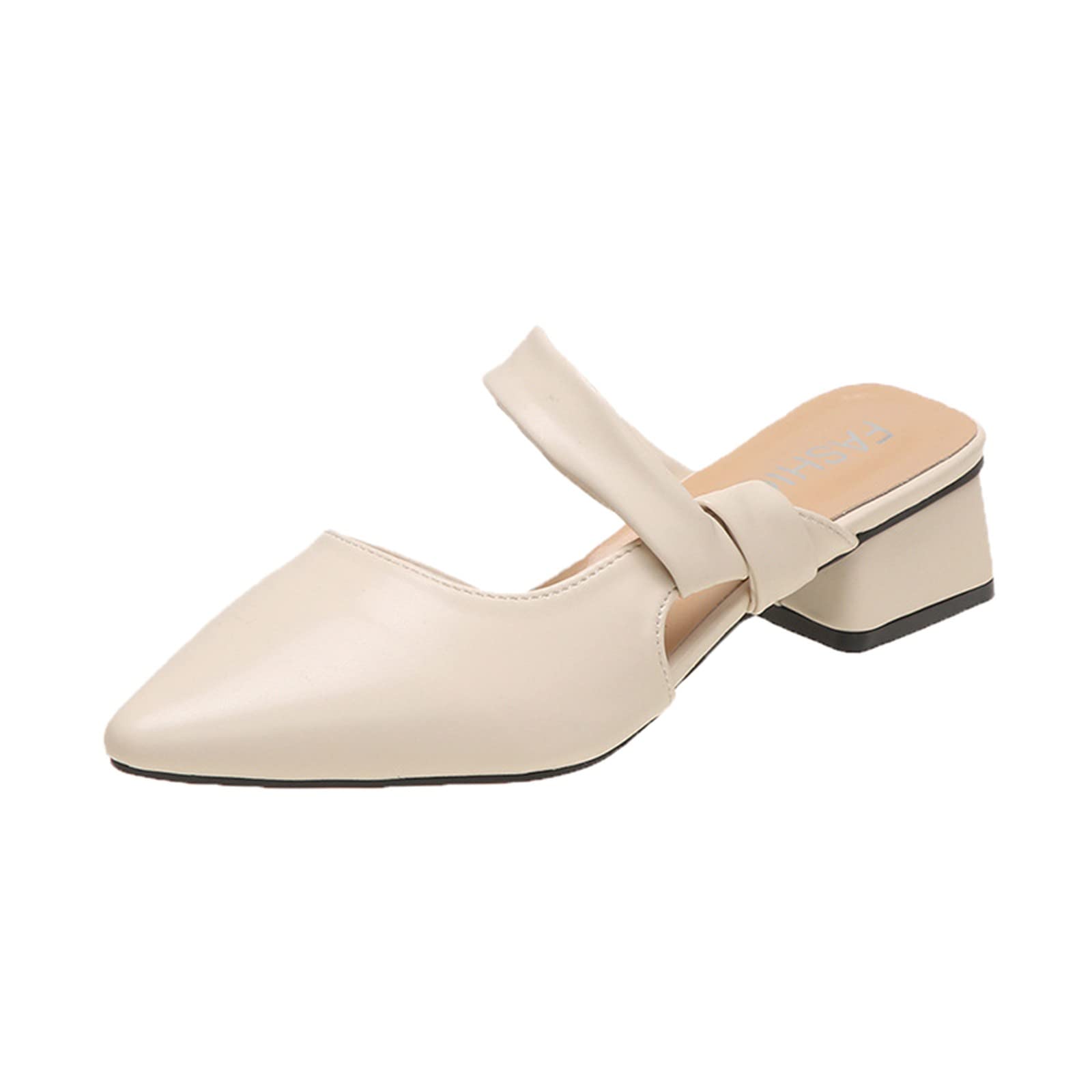 Women's Chunky Heel Sandals - Comfortable High Heel Fish Mouth Sandals for Ladies | Perfect for Summer, Beach, Parties & Casual Outings
