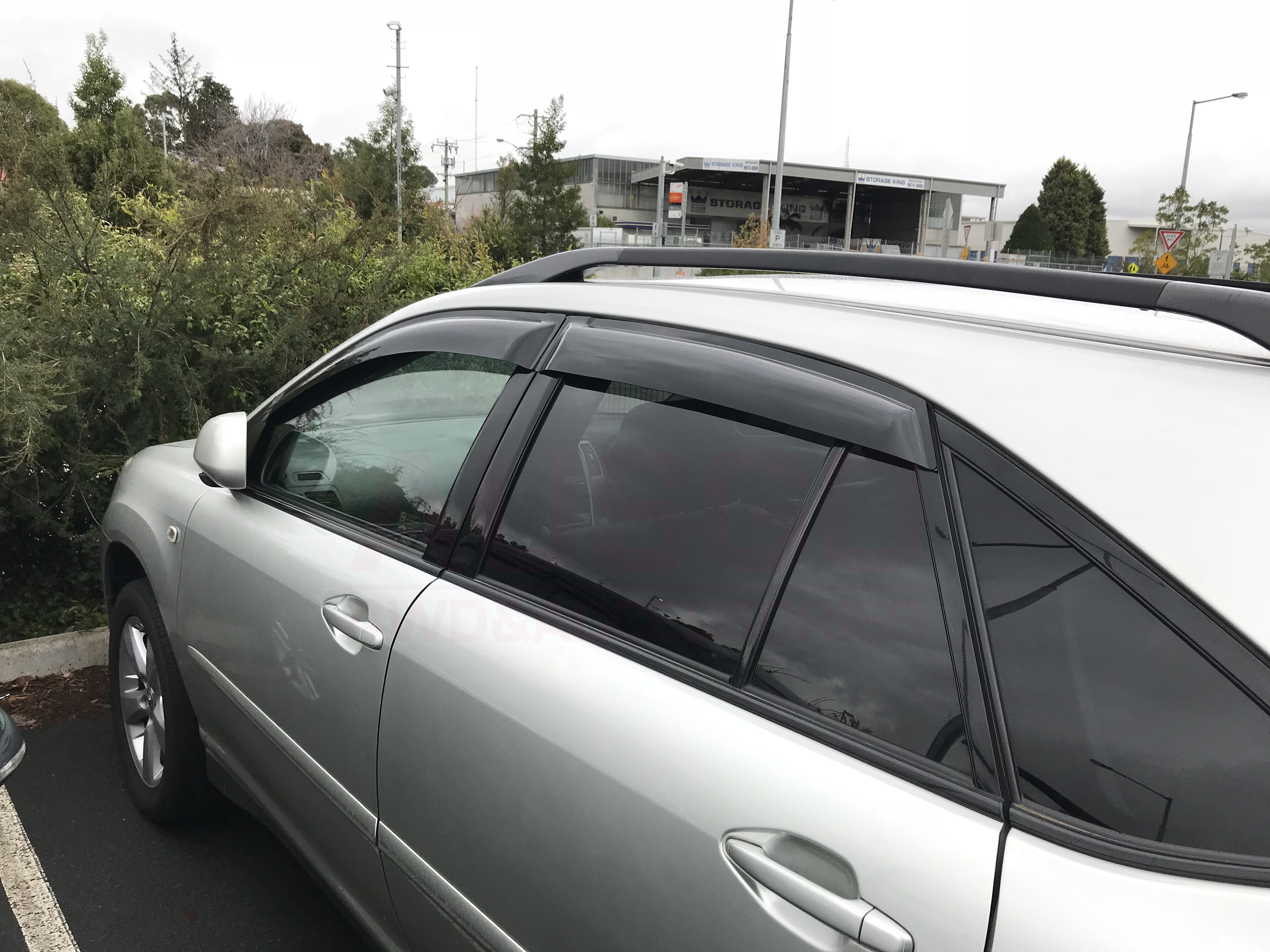 2003-2008 LEXUS RX330 Car Window Weather Shields - Rain Guards & Wind Deflectors for All-Weather Protection (Perfect for Rainy Days & Highway Driving)