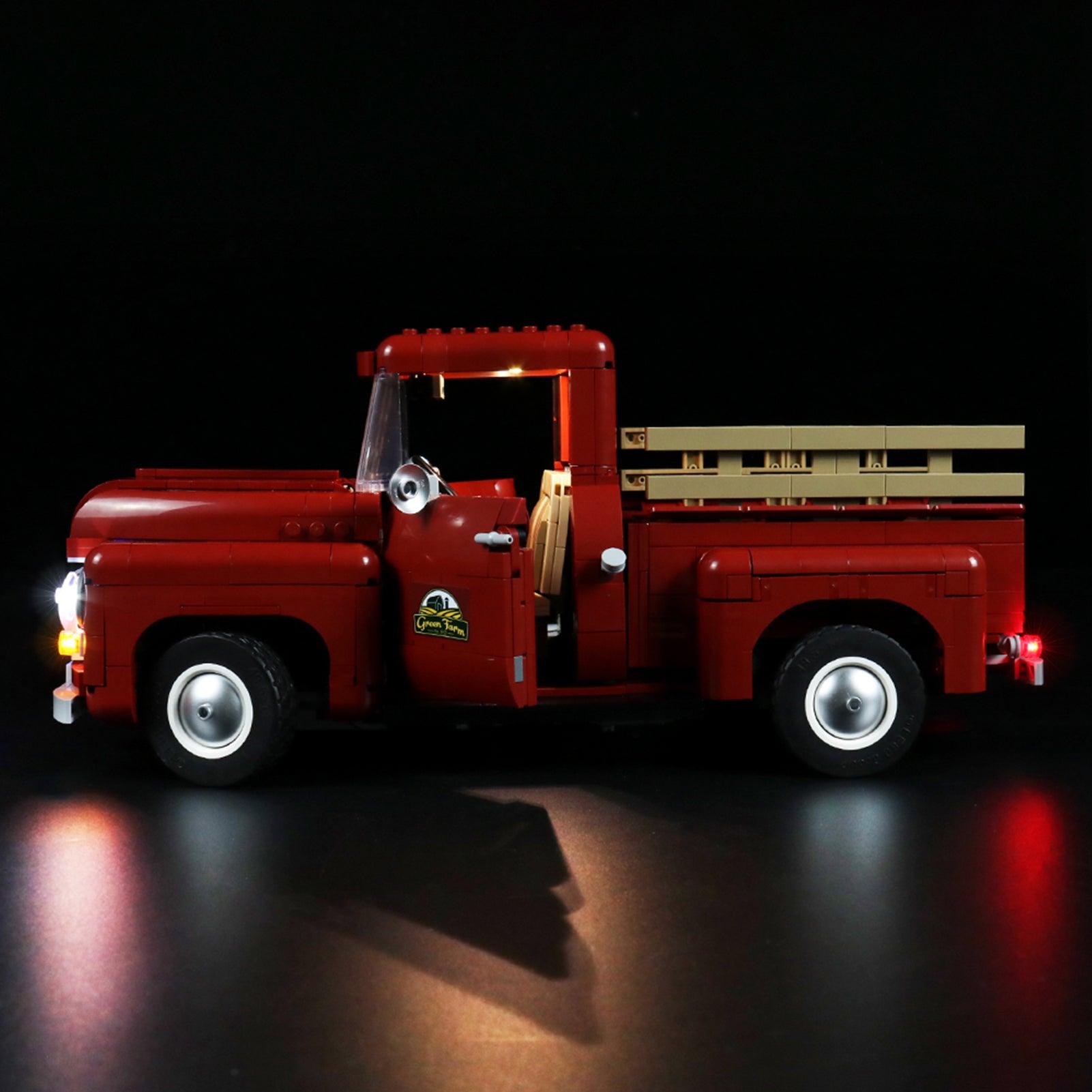 LEGO Technic Pickup Truck 10290 Light Kit - Compatible with LEGO Building Blocks - Perfect for Nighttime Display & Model Car Enthusiasts
