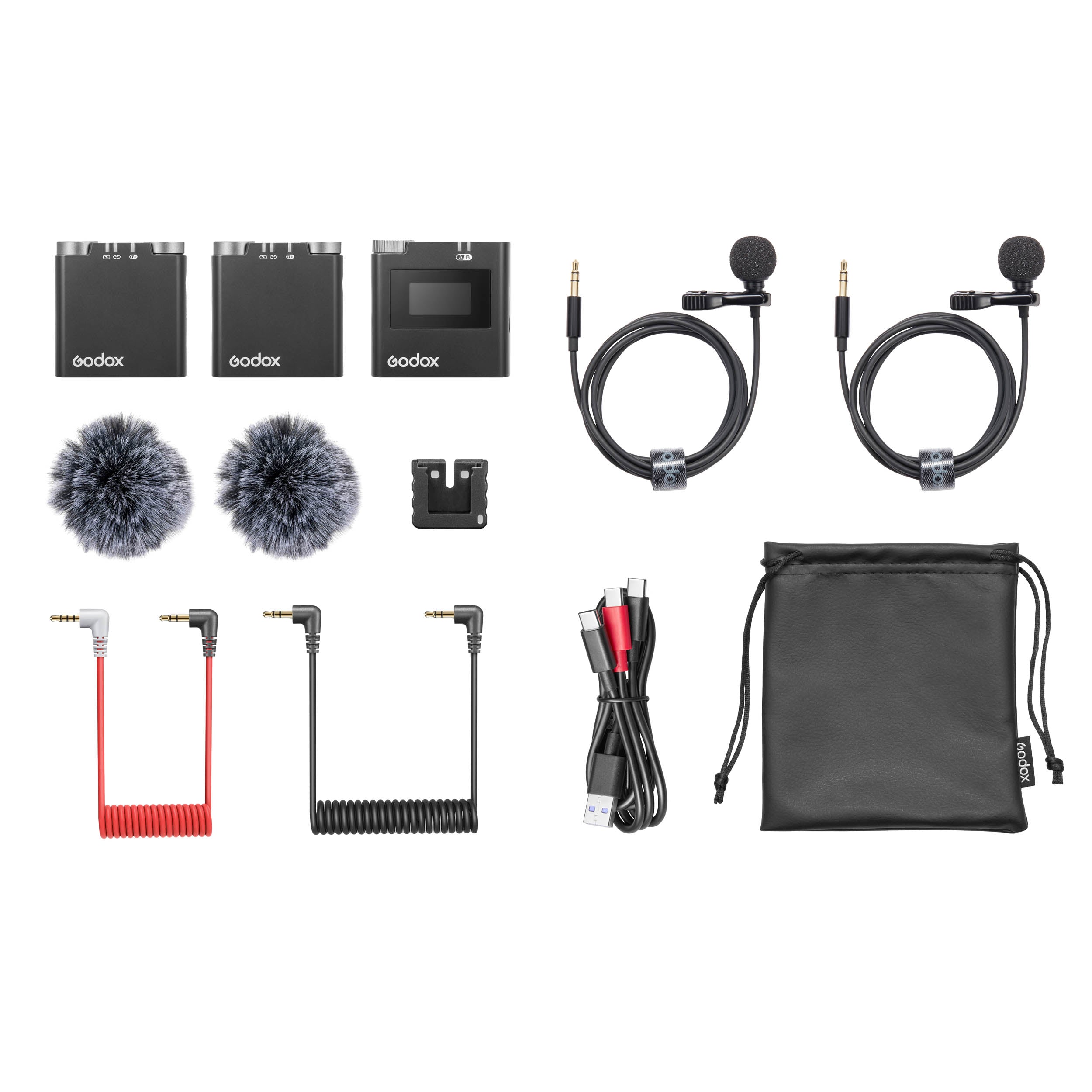 Virso S M2 Kit 2.4GHz Wireless Microphone System for Sony Cameras - Professional Audio Recording for Vlogging, Interviews & Live Streaming