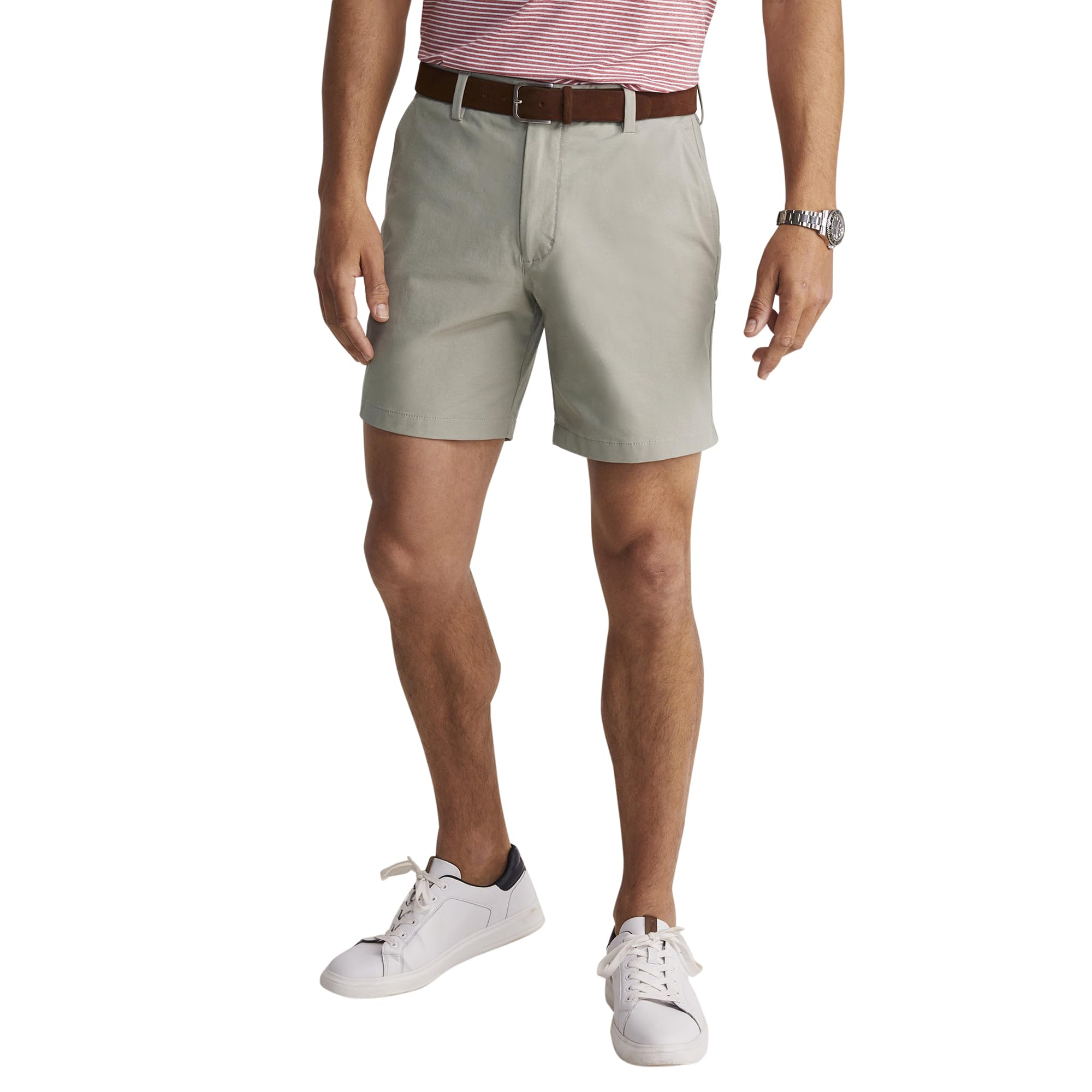 Vineyard Vines Men's 7 Inch On-the-Go Shorts - Lightweight Quick-Dry Casual Swim & Lounge Shorts for Summer, Beach, Travel & Outdoor Activities