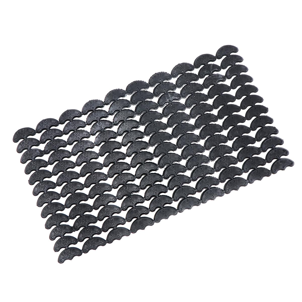 Healifty 60 Pairs Non-Slip Self-Adhesive Shoe Grips - Anti-Skid Rubber Sole Protectors for Women's High Heels (Small, Black) | Perfect for Slippery Floors & Protecting Delicate Shoe Soles