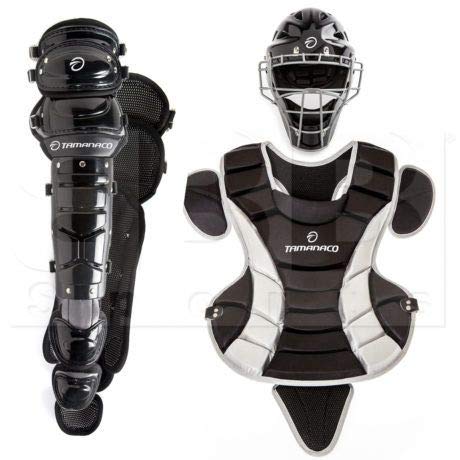 **Baseball Catcher's Gear Set for Adults - Chest Protector, Leg Guards & Helmet - Perfect for Training, Games & Safety Protection**