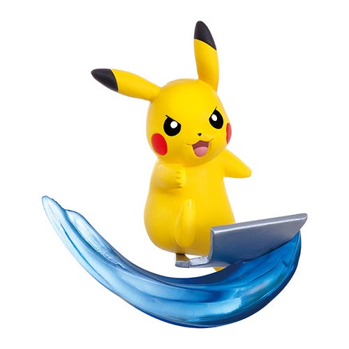 Pokemon Pikachu Fly Away Re-Ment Collectible Magnet - Cute Anime Character Fridge Decor for Home & Office